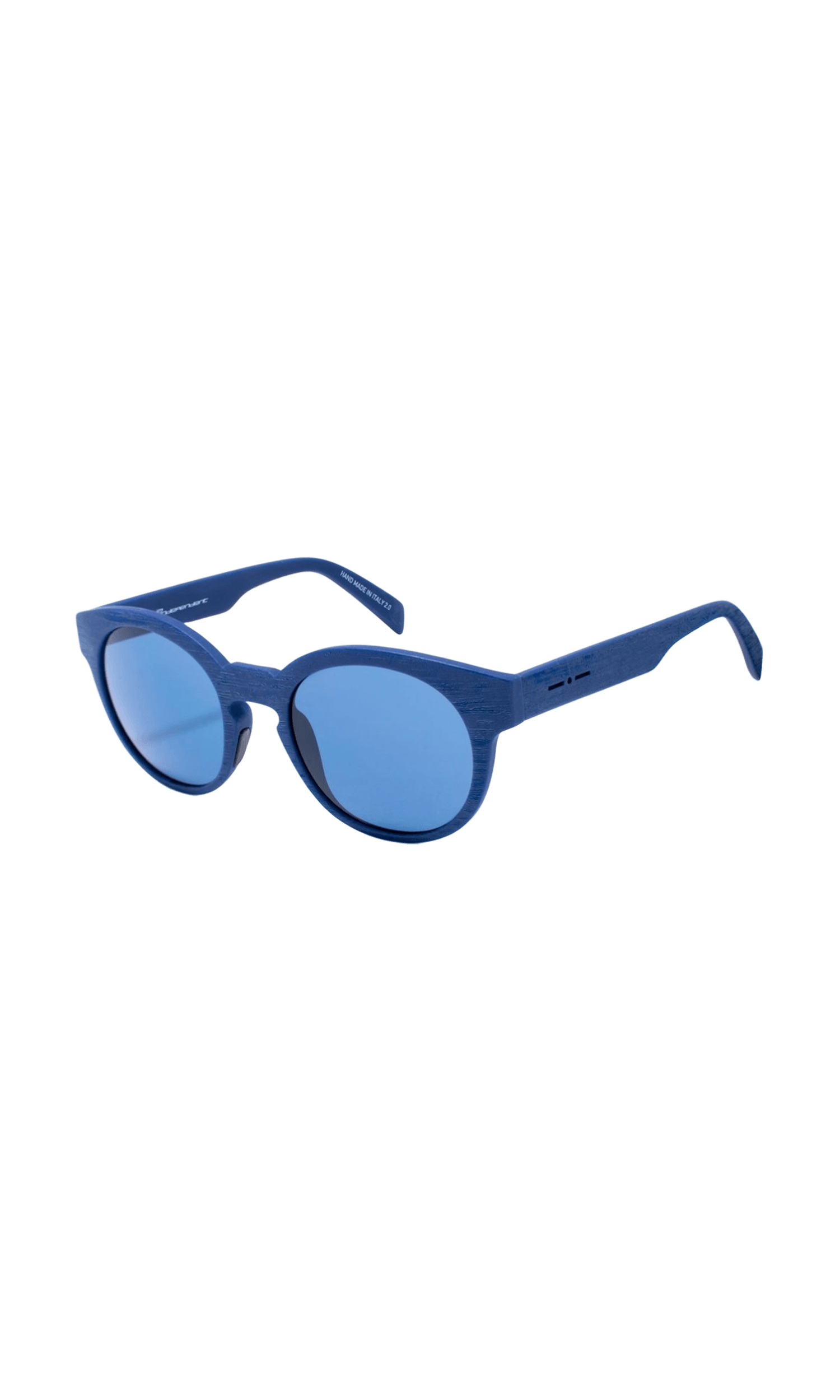 Italia Independent Blue Acetate Sunglasses Glam Steals