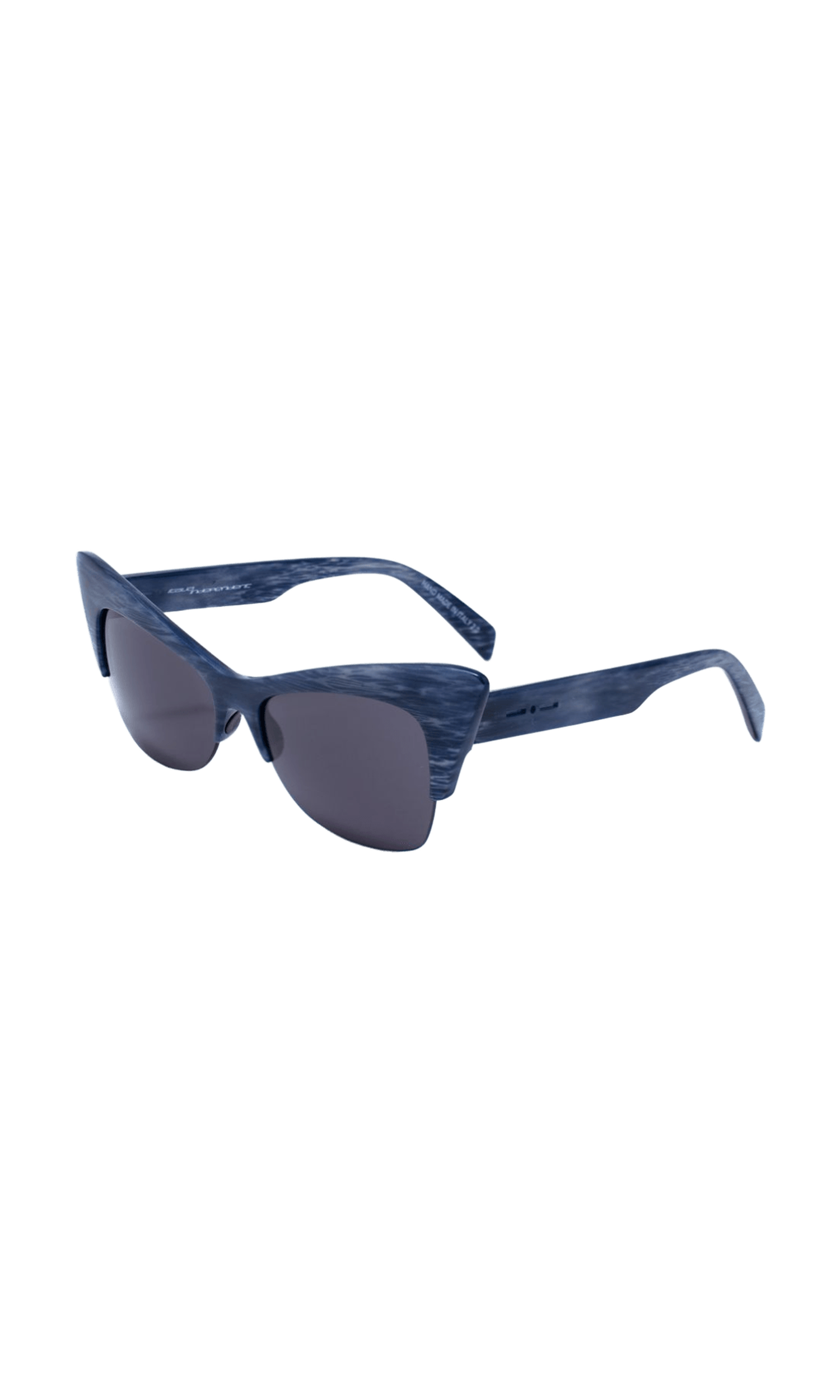 Italia Independent Blue Acetate Sunglasses Glam Steals