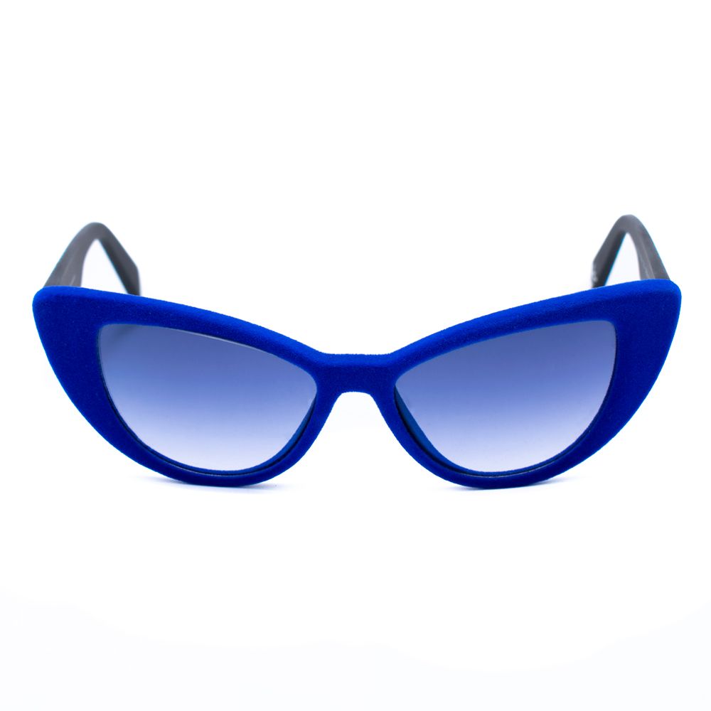 Italia Independent Blue Acetate Sunglasses Glam Steals