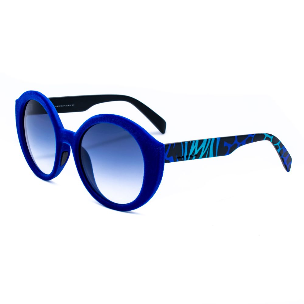 Italia Independent Blue Acetate Sunglasses Glam Steals
