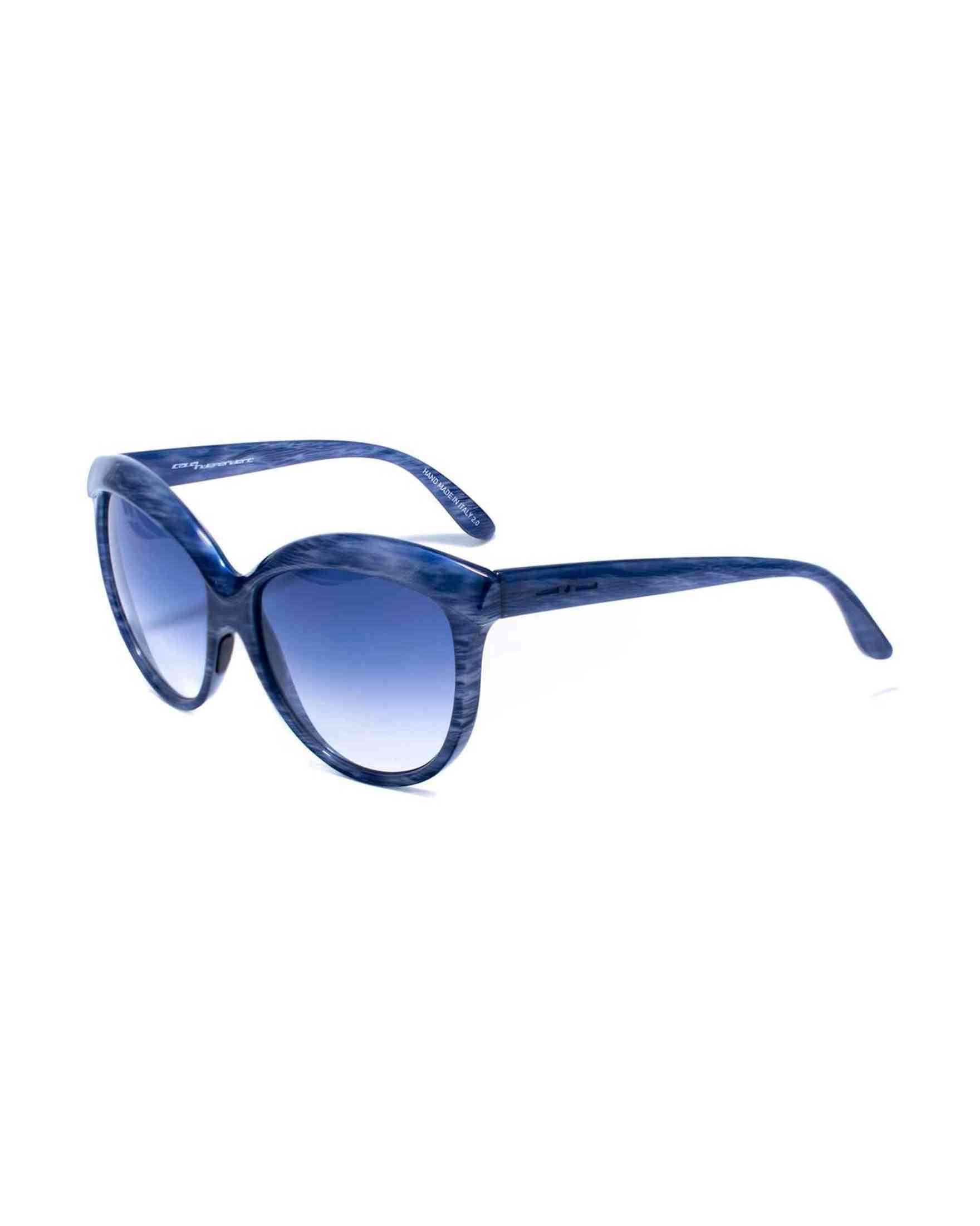 Italia Independent Blue Acetate Sunglasses Glam Steals