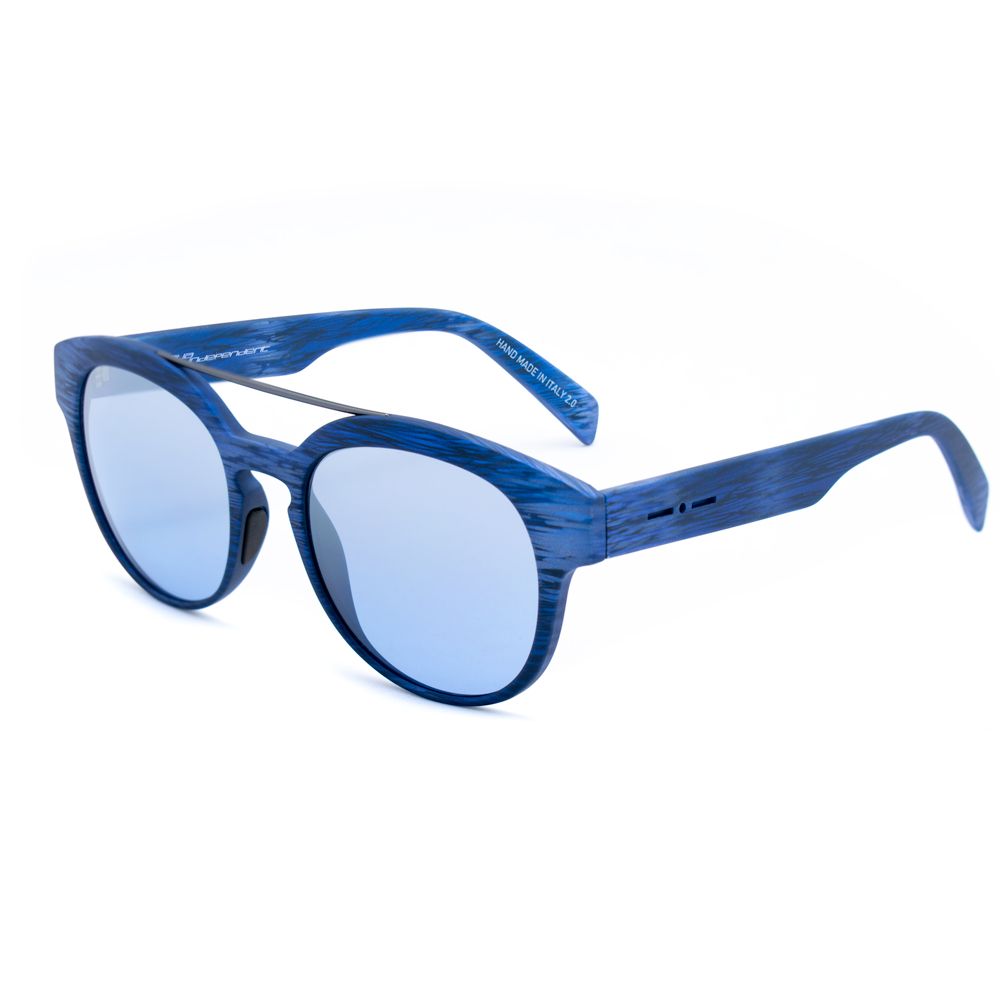 Italia Independent Blue Acetate Sunglasses Glam Steals