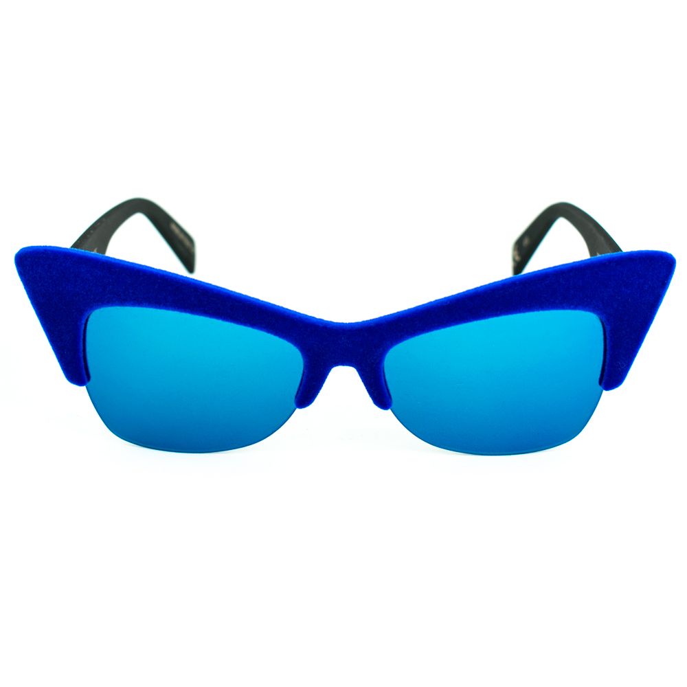 Italia Independent Blue Acetate Sunglasses Glam Steals