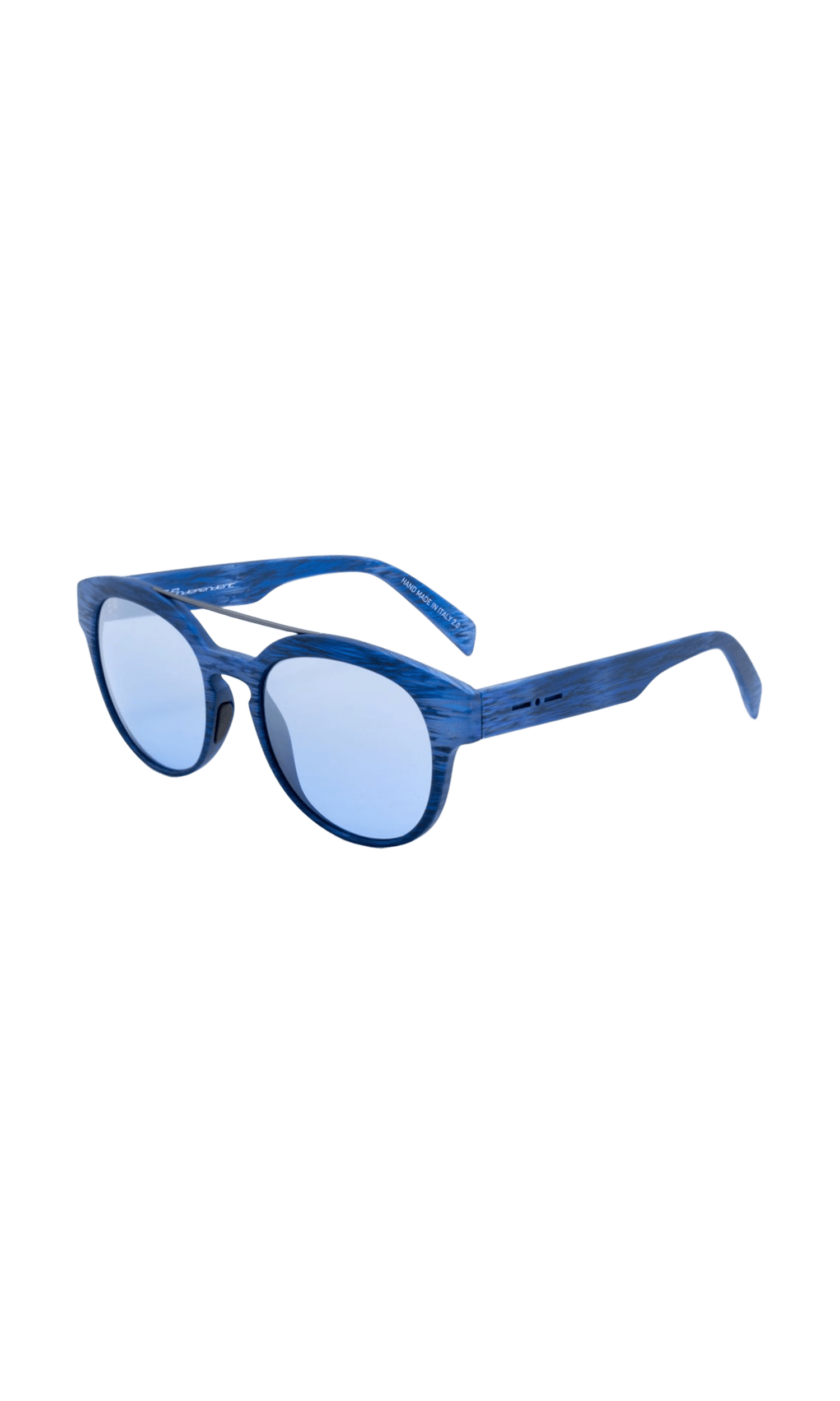 Italia Independent Blue Acetate Sunglasses Glam Steals