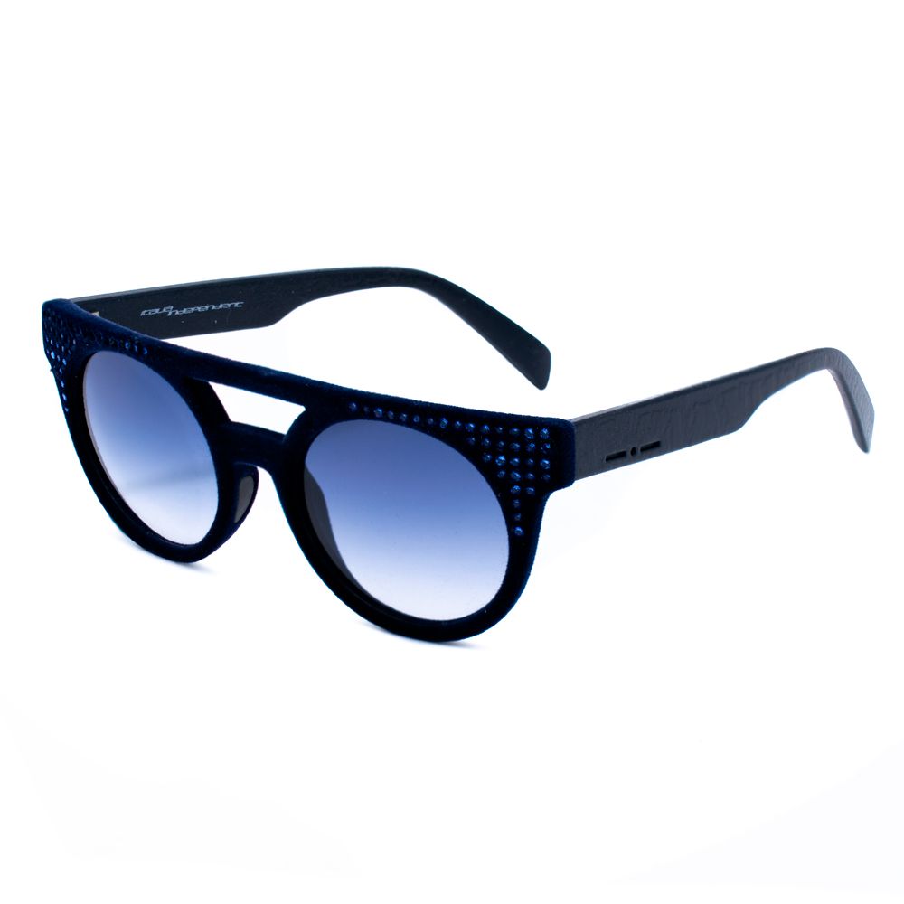 Italia Independent Blue Acetate Sunglasses Glam Steals