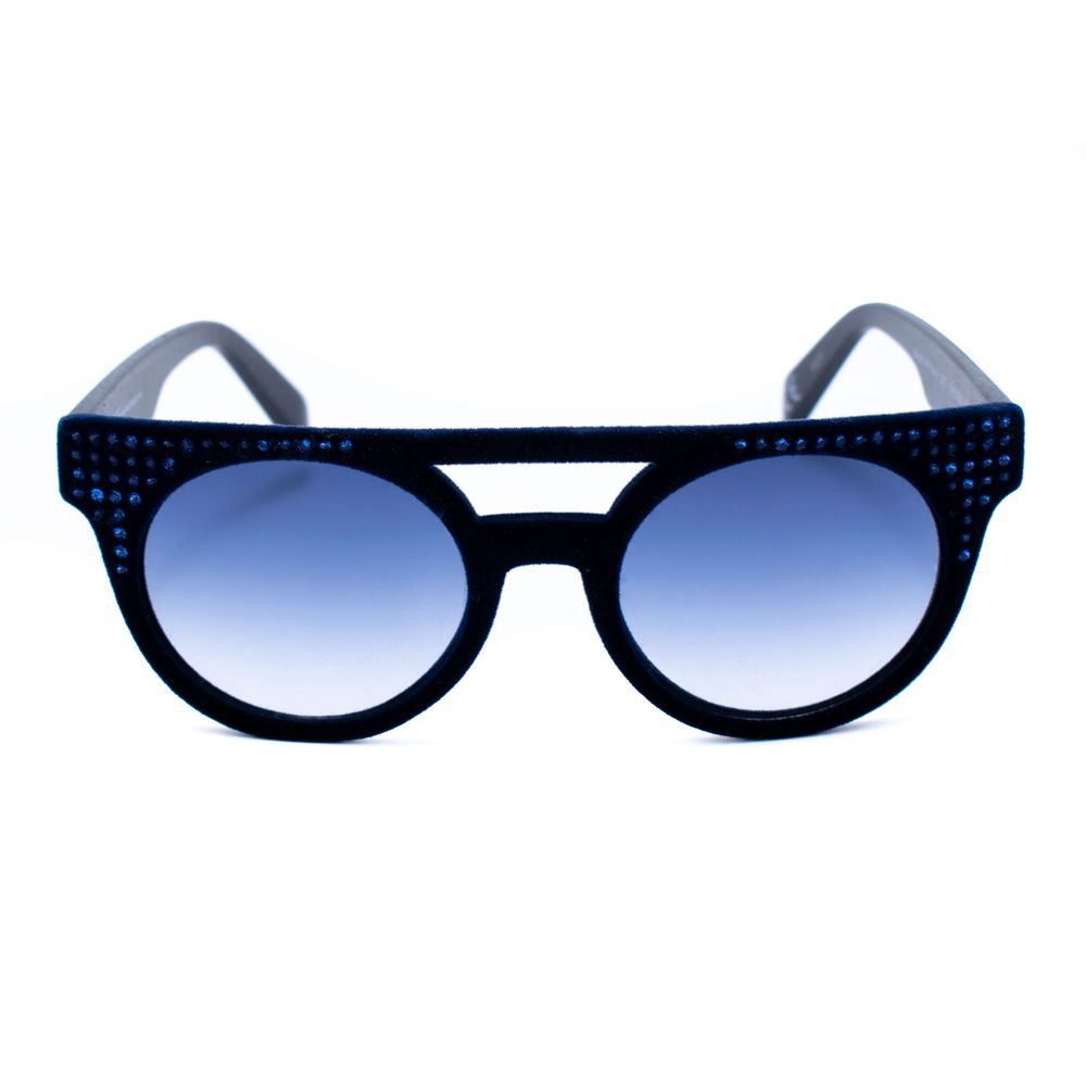 Italia Independent Blue Acetate Sunglasses Glam Steals