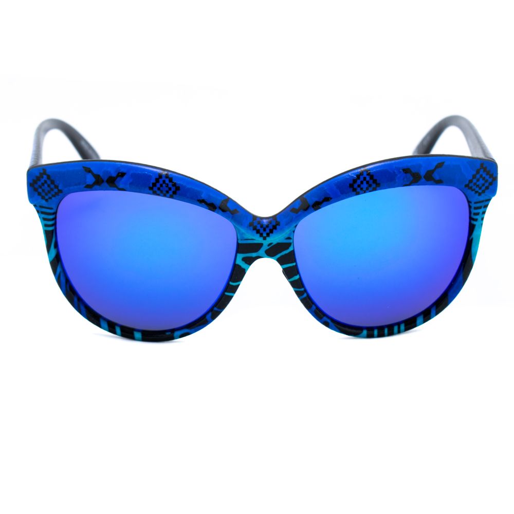 Italia Independent Blue Acetate Sunglasses Glam Steals