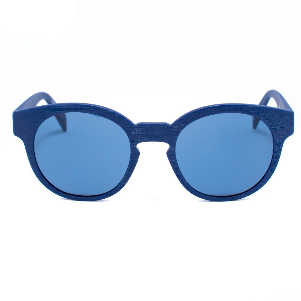 Italia Independent Blue Acetate Sunglasses Glam Steals