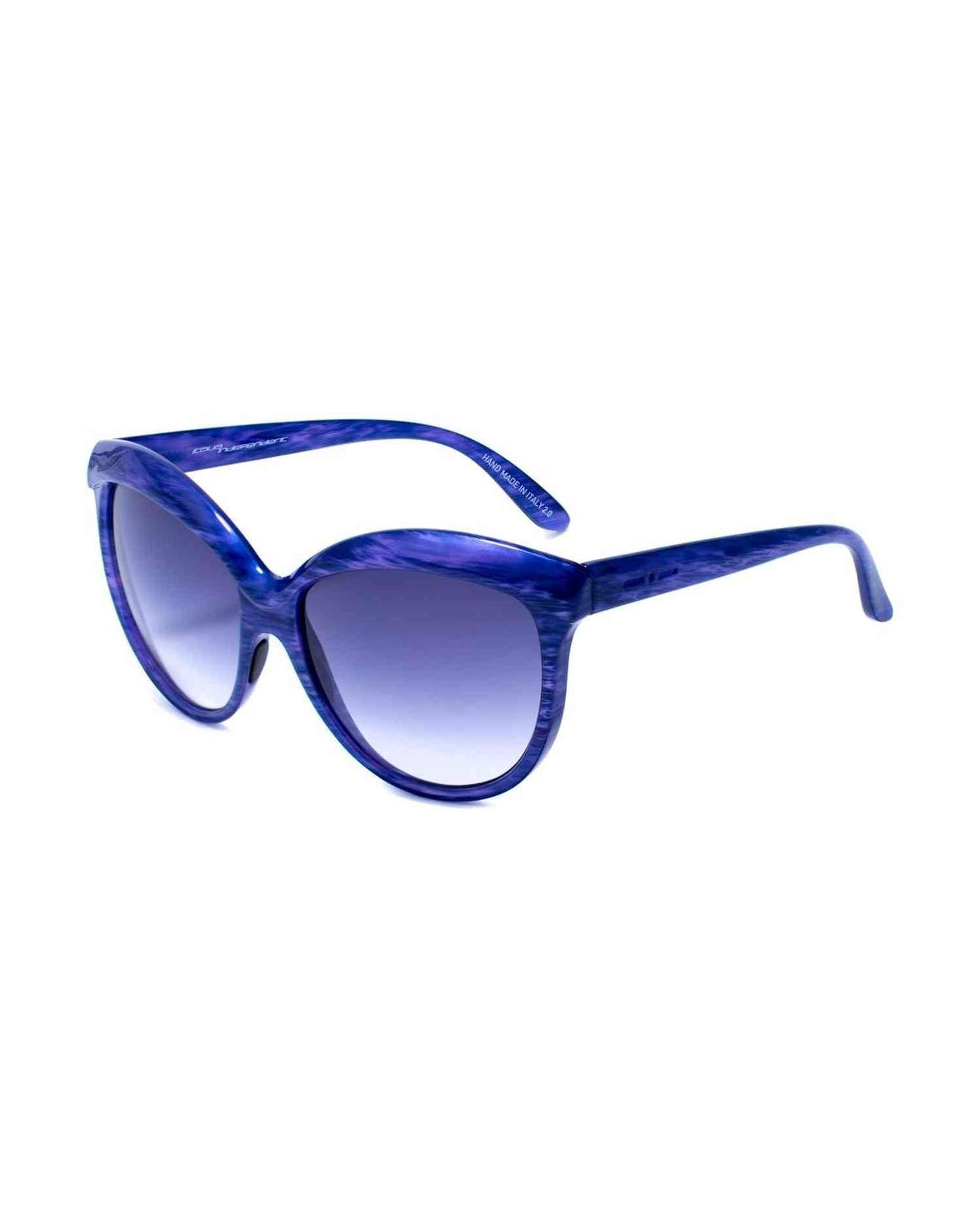 Italia Independent Blue Acetate Sunglasses Glam Steals