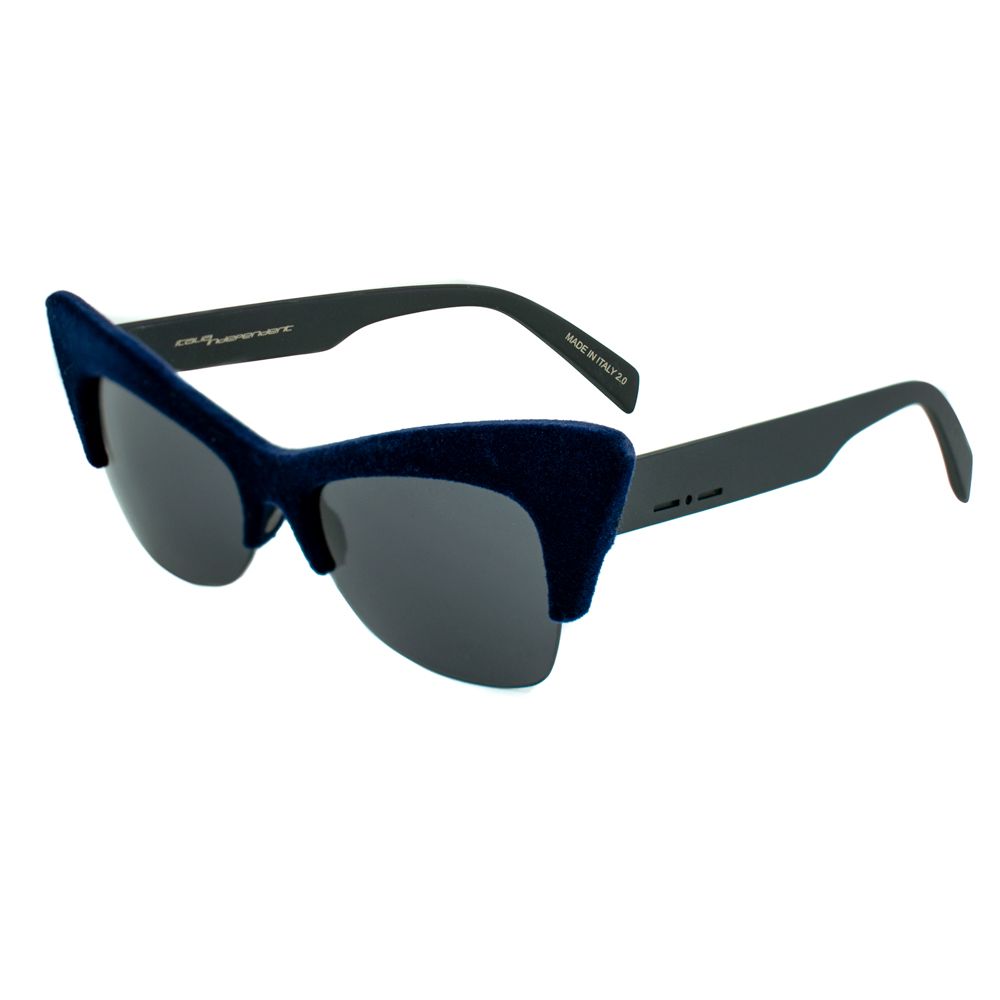 Italia Independent Blue Acetate Sunglasses Glam Steals