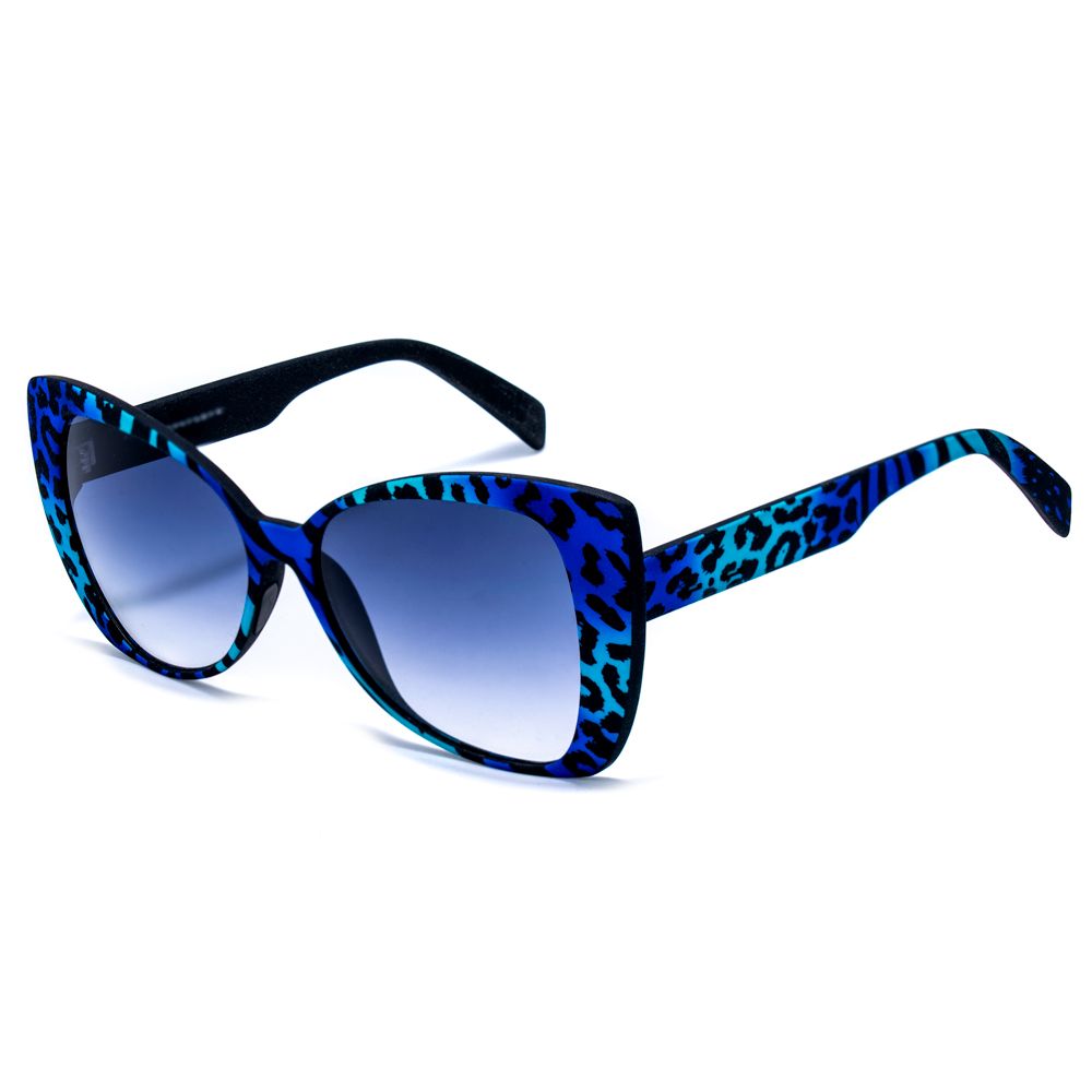 Italia Independent Blue Acetate Sunglasses Glam Steals
