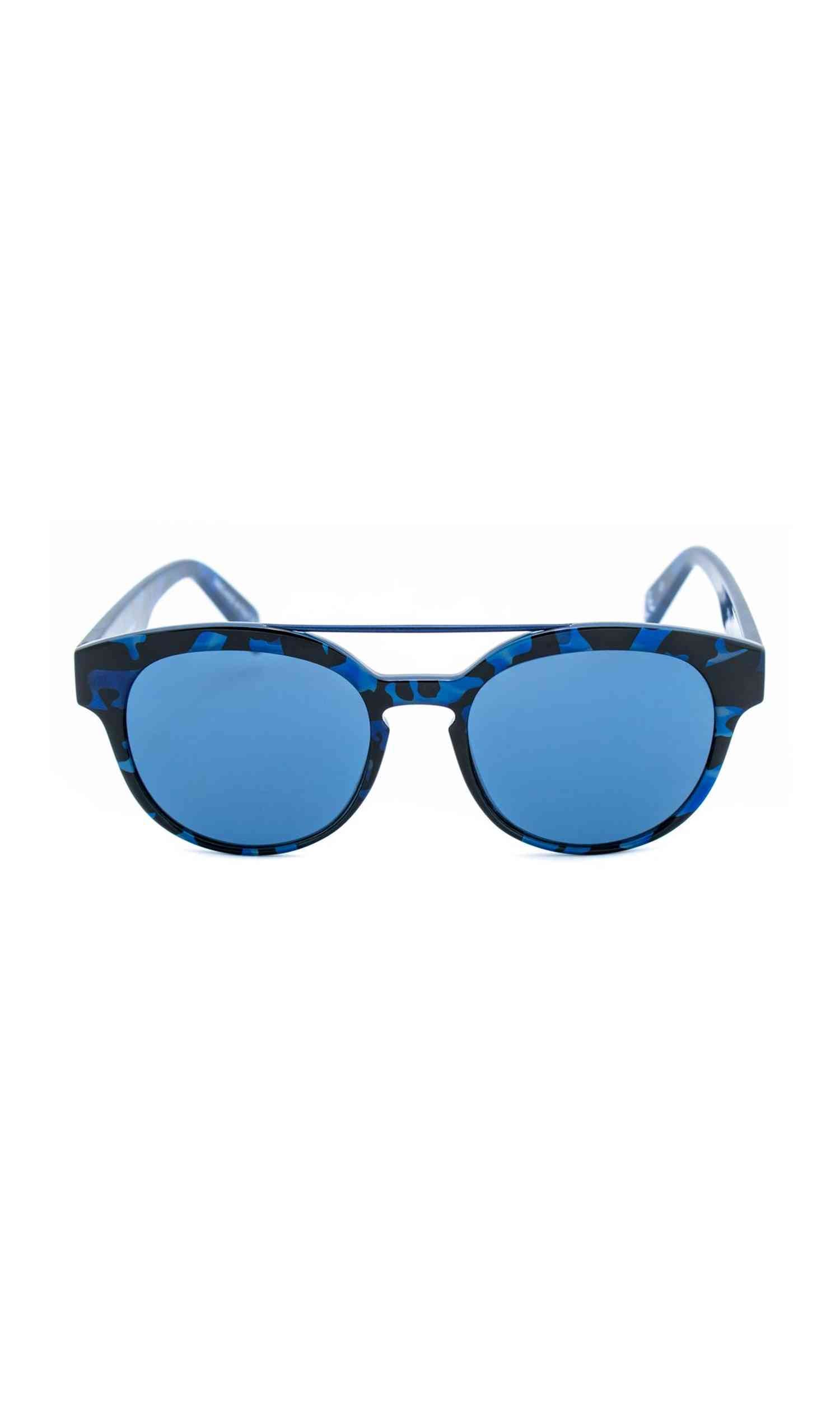 Italia Independent Blue Acetate Sunglasses Glam Steals