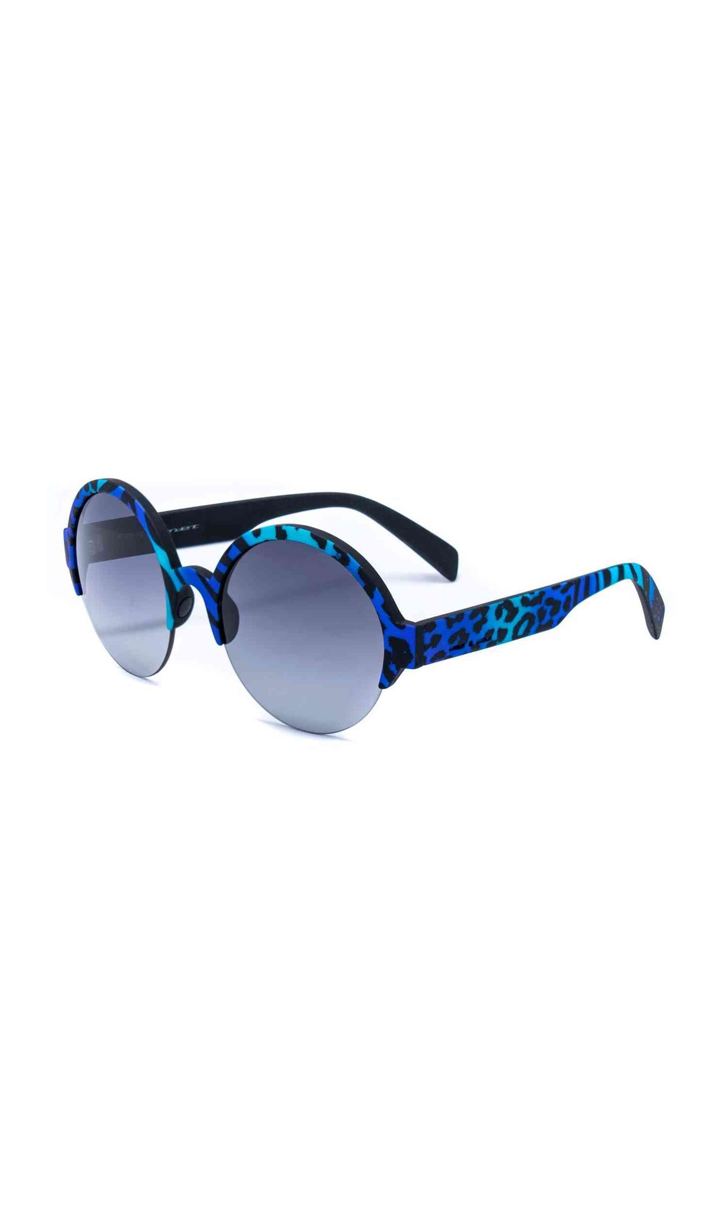 Italia Independent Blue Acetate Sunglasses Glam Steals