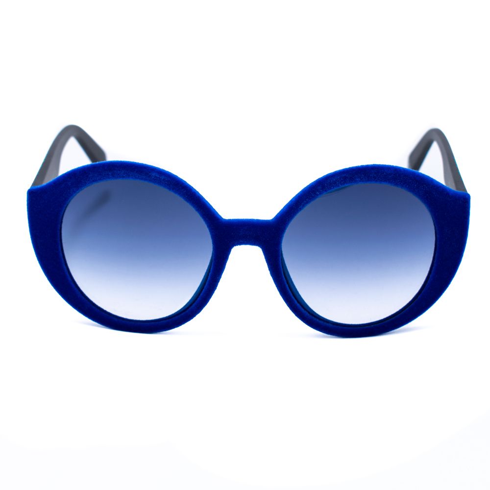 Italia Independent Blue Acetate Sunglasses Glam Steals