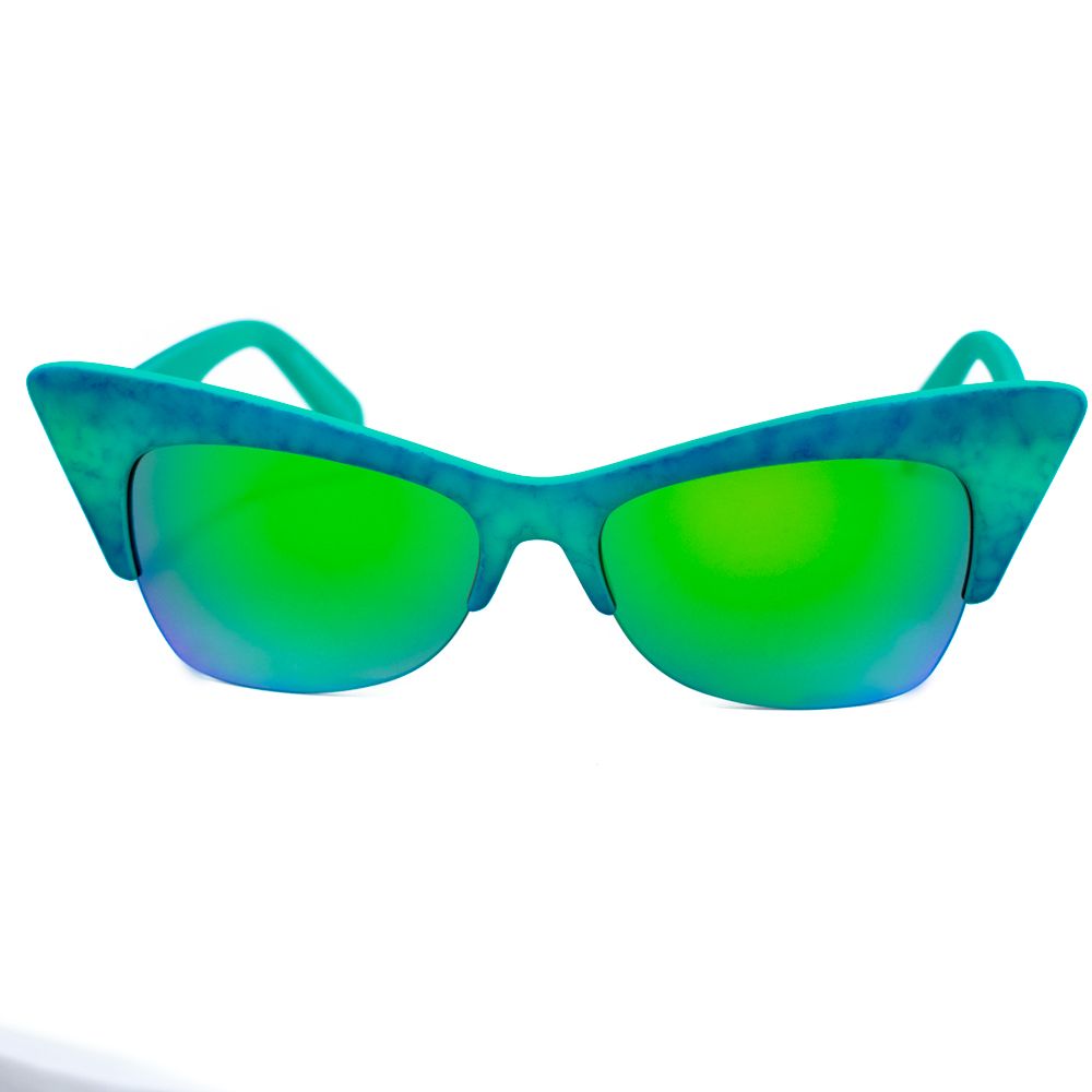 Italia Independent Blue Acetate Sunglasses Glam Steals