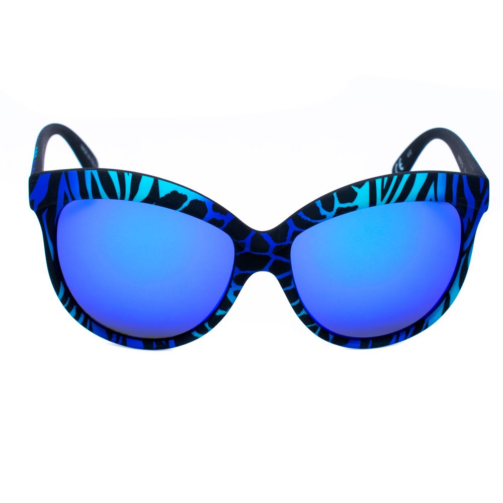 Italia Independent Blue Acetate Sunglasses Glam Steals