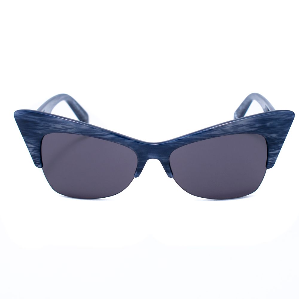 Italia Independent Blue Acetate Sunglasses Glam Steals
