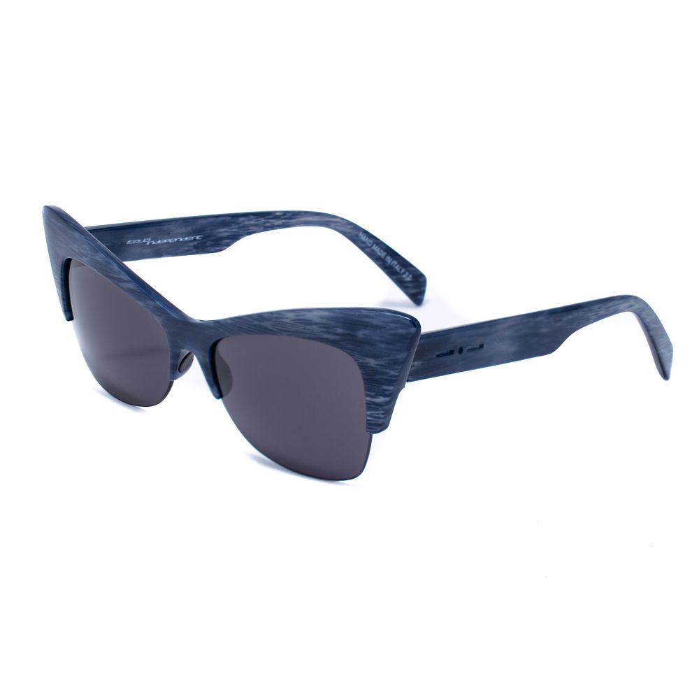 Italia Independent Blue Acetate Sunglasses Glam Steals