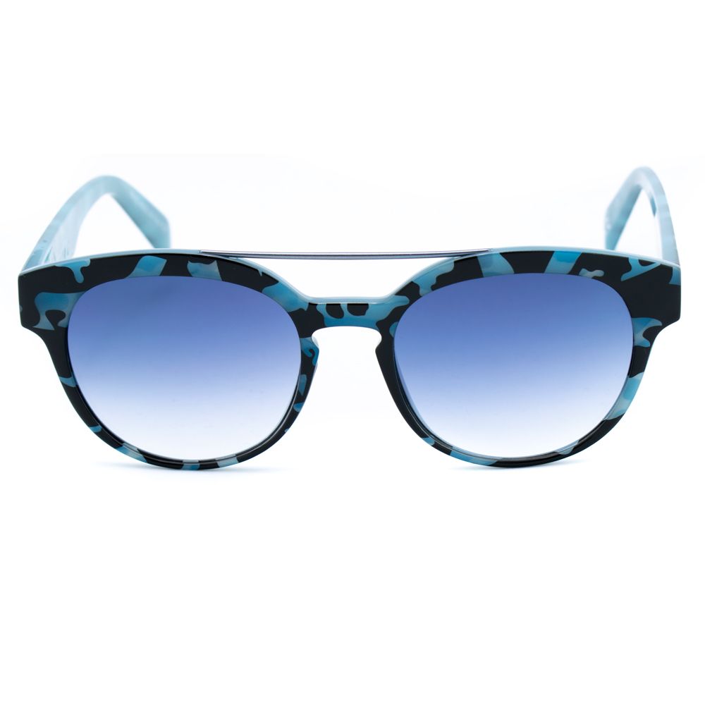 Italia Independent Blue Acetate Sunglasses Glam Steals