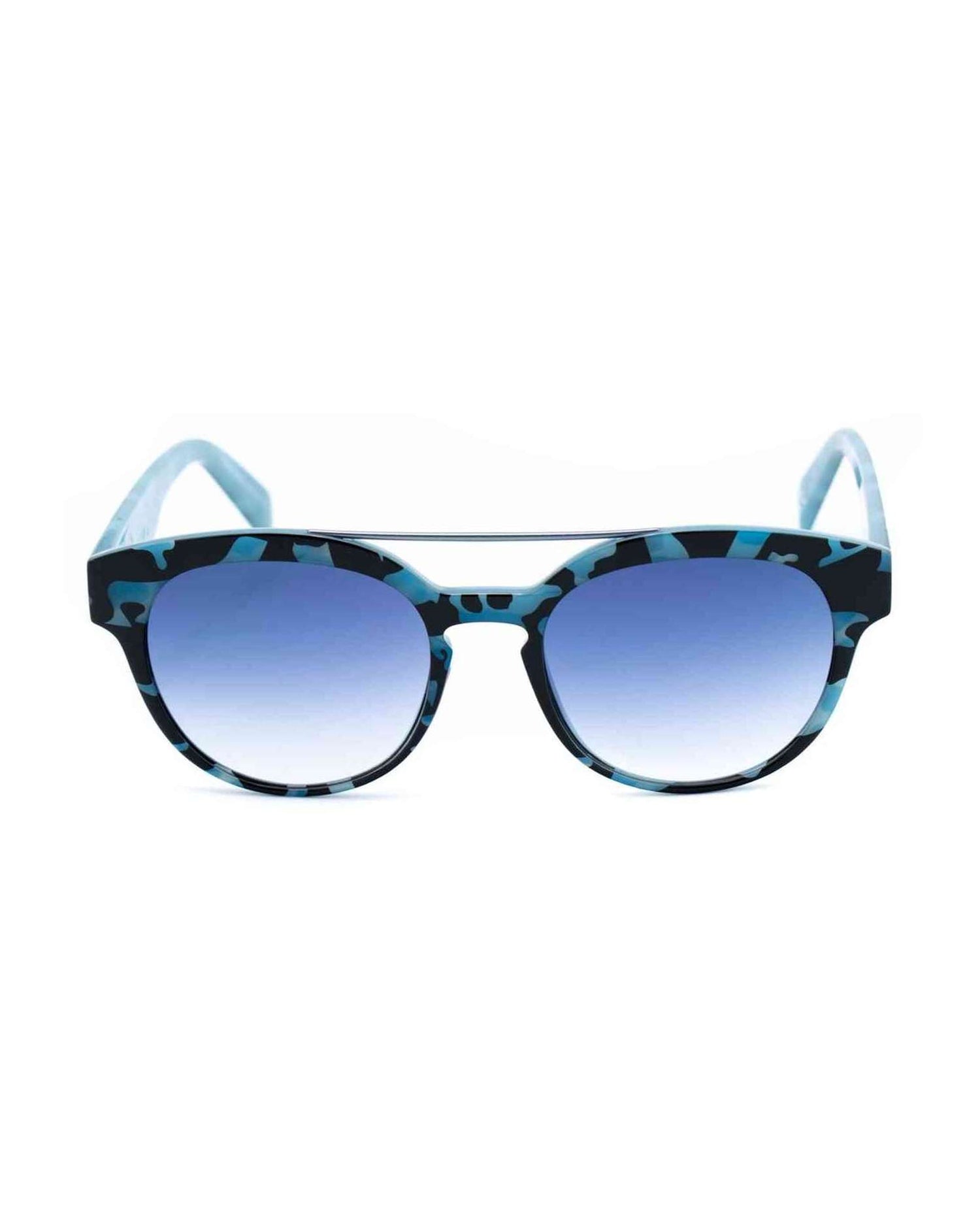 Italia Independent Blue Acetate Sunglasses Glam Steals