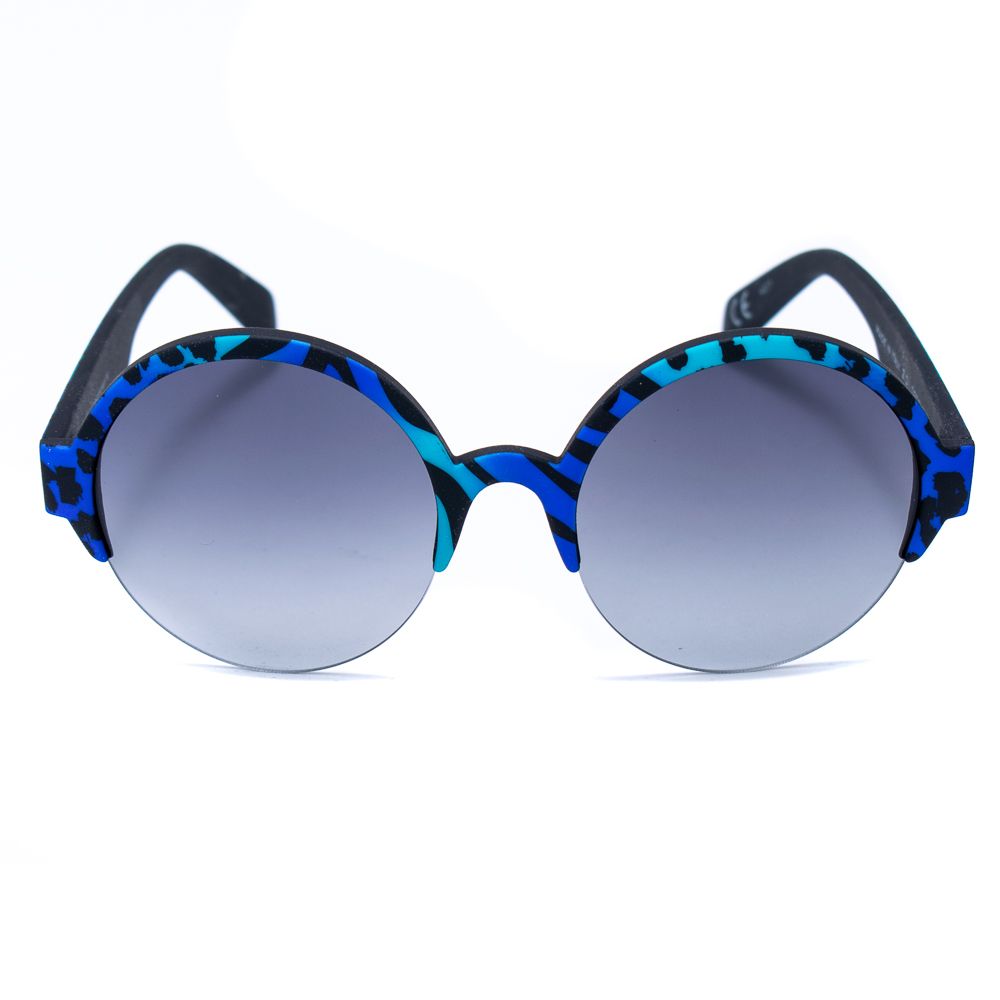 Italia Independent Blue Acetate Sunglasses Glam Steals