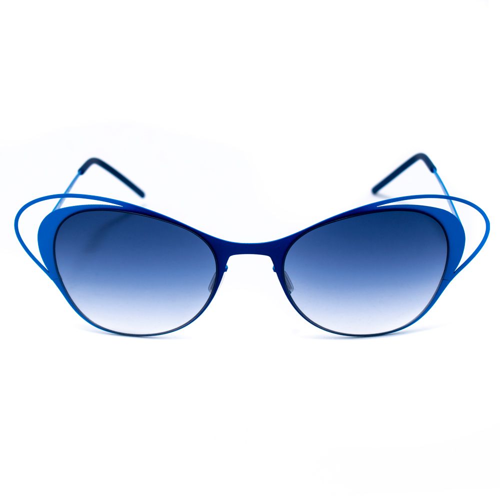 Italia Independent Blue Metal Sunglasses Glam Steals