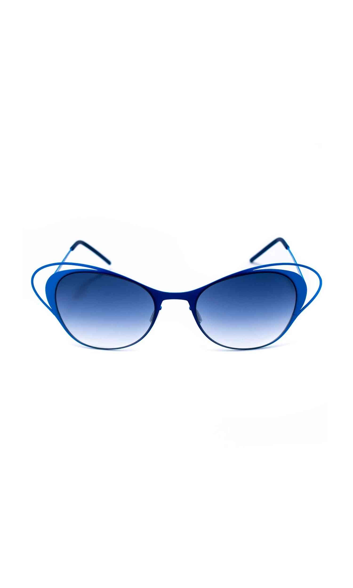 Italia Independent Blue Metal Sunglasses Glam Steals