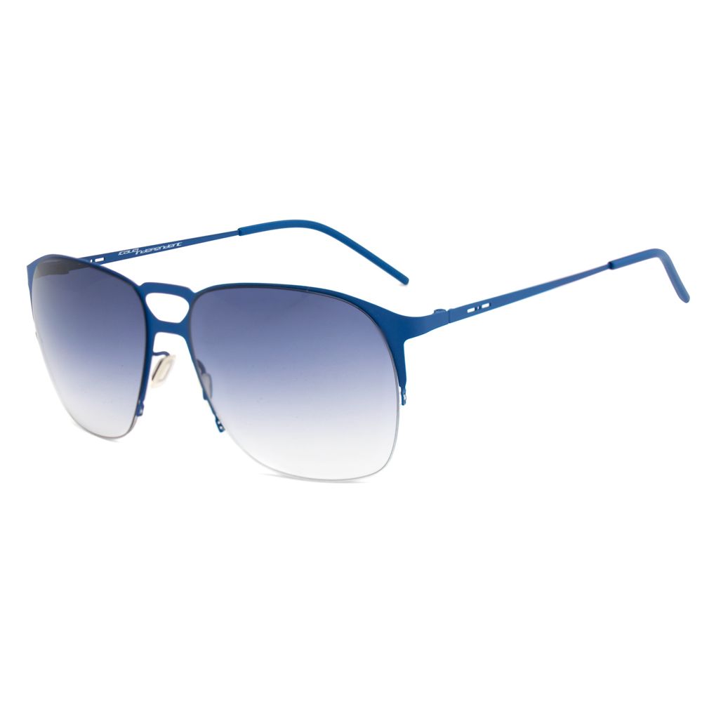 Italia Independent Blue Metal Sunglasses Glam Steals