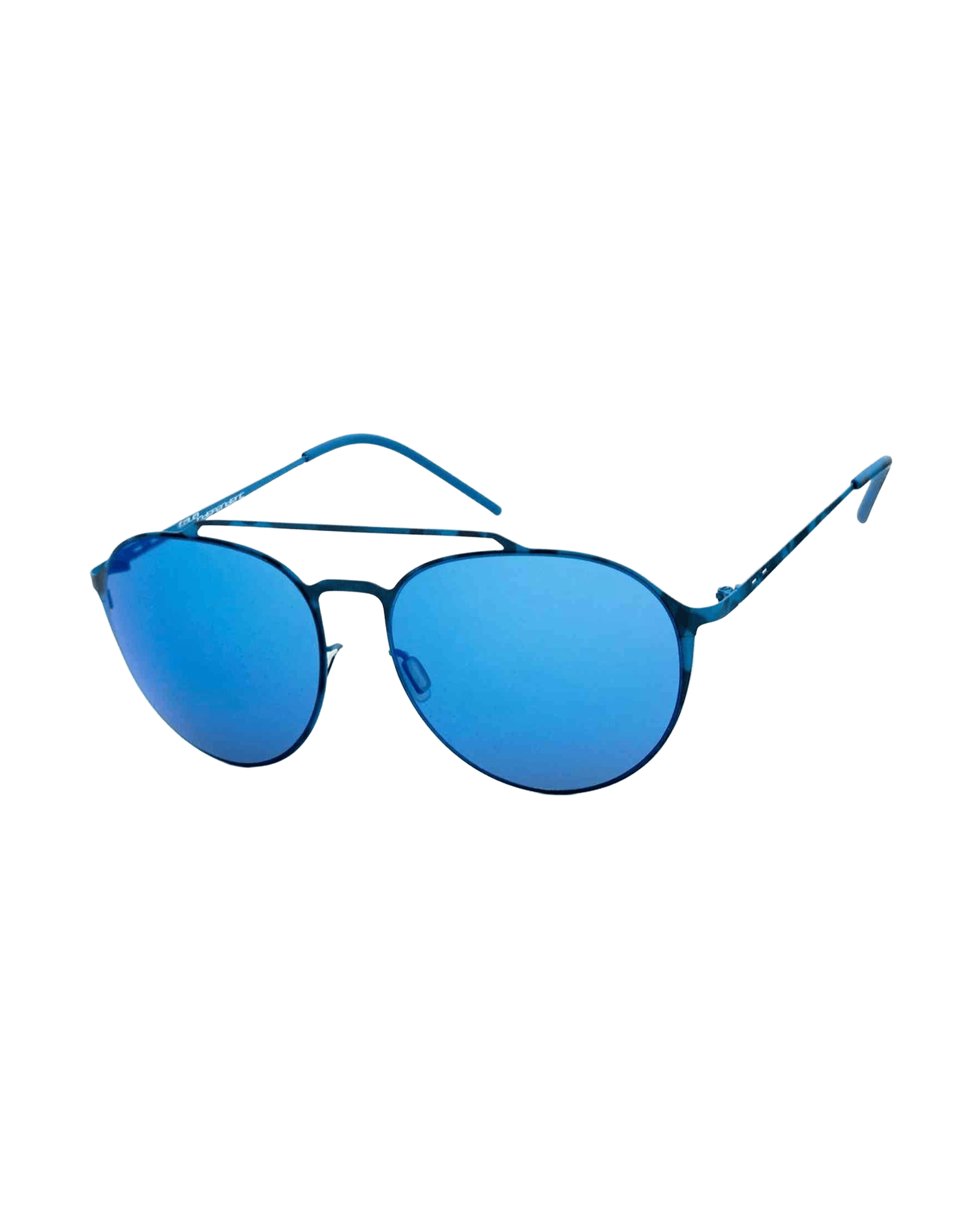 Italia Independent Blue Metal Sunglasses Glam Steals