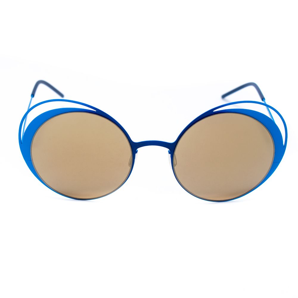 Italia Independent Blue Metal Sunglasses Glam Steals