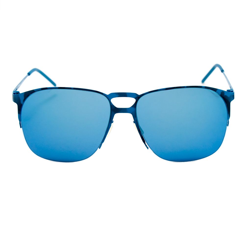 Italia Independent Blue Metal Sunglasses Glam Steals