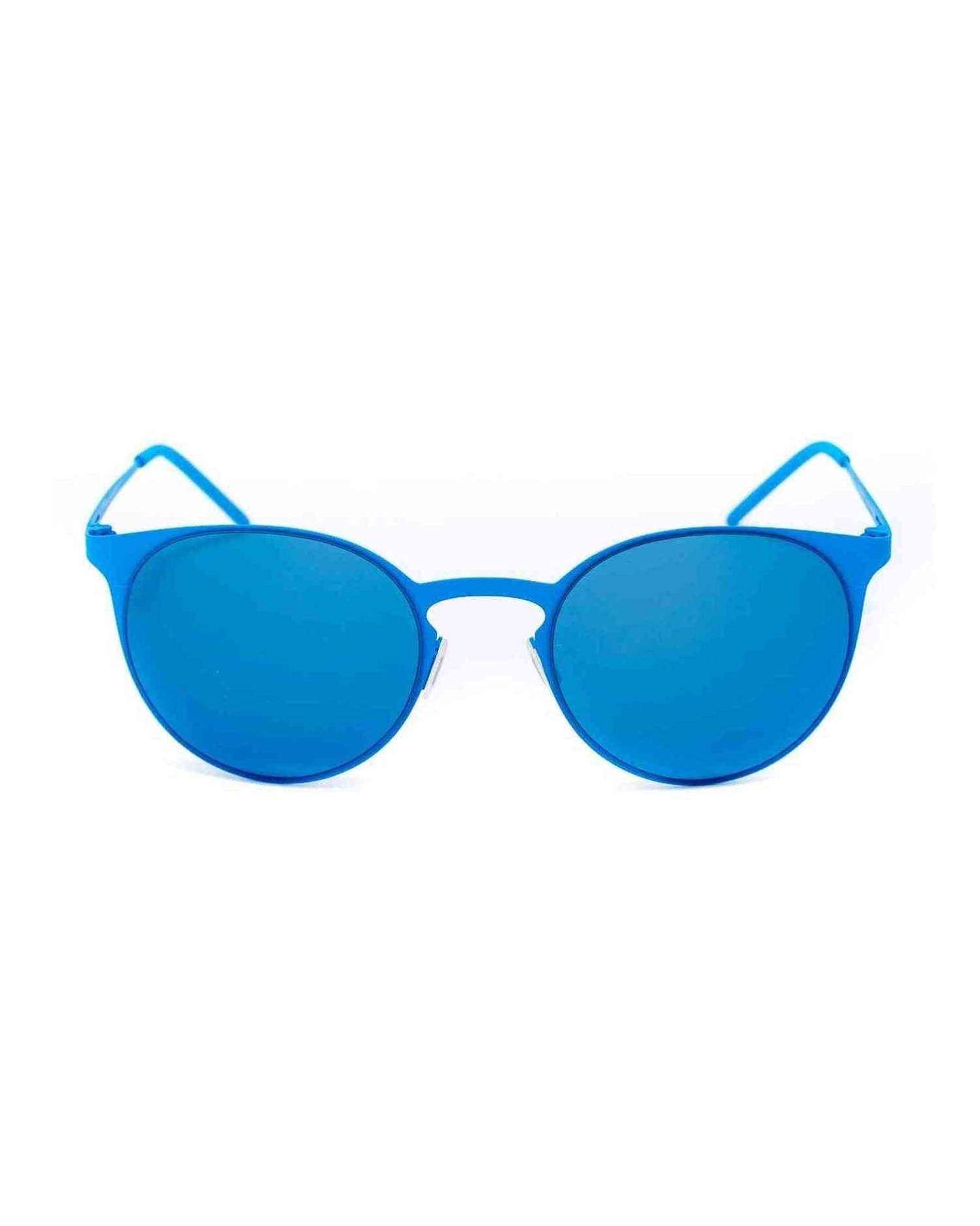 Italia Independent Blue Metal Sunglasses Glam Steals