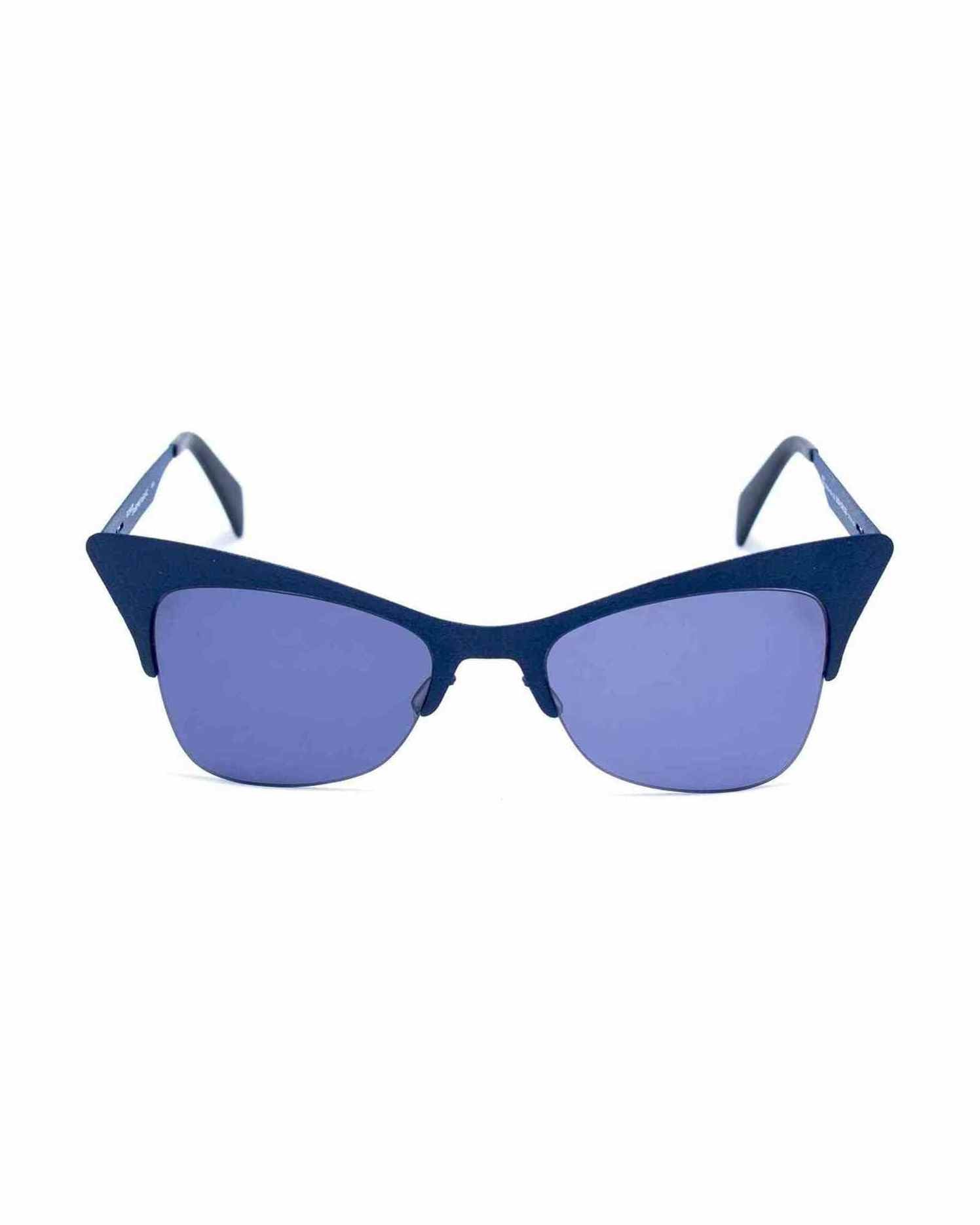 Italia Independent Blue Metal Sunglasses Glam Steals