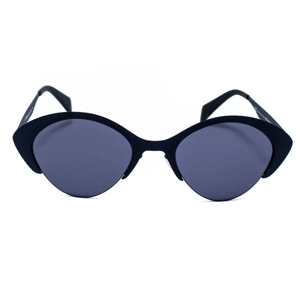 Italia Independent Blue Metal Sunglasses Glam Steals