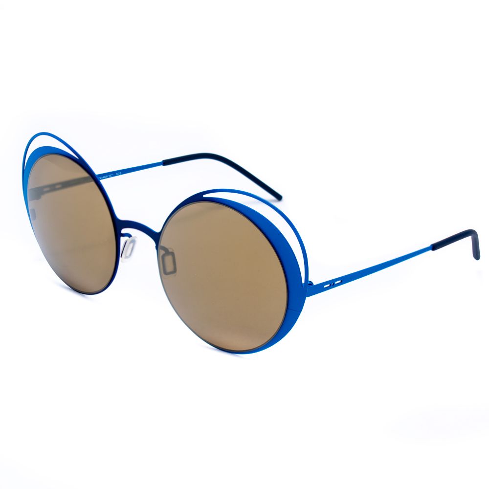 Italia Independent Blue Metal Sunglasses Glam Steals