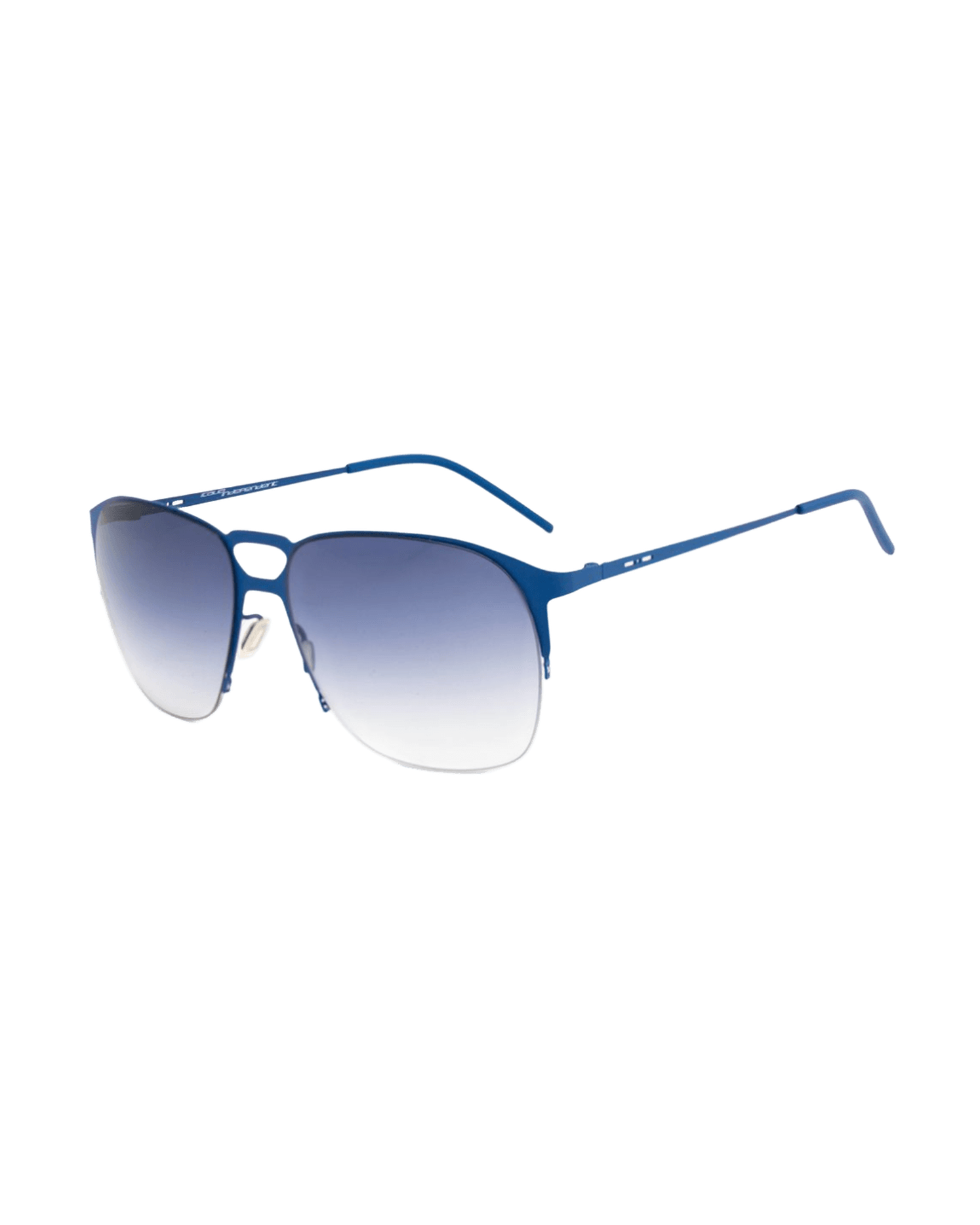 Italia Independent Blue Metal Sunglasses Glam Steals