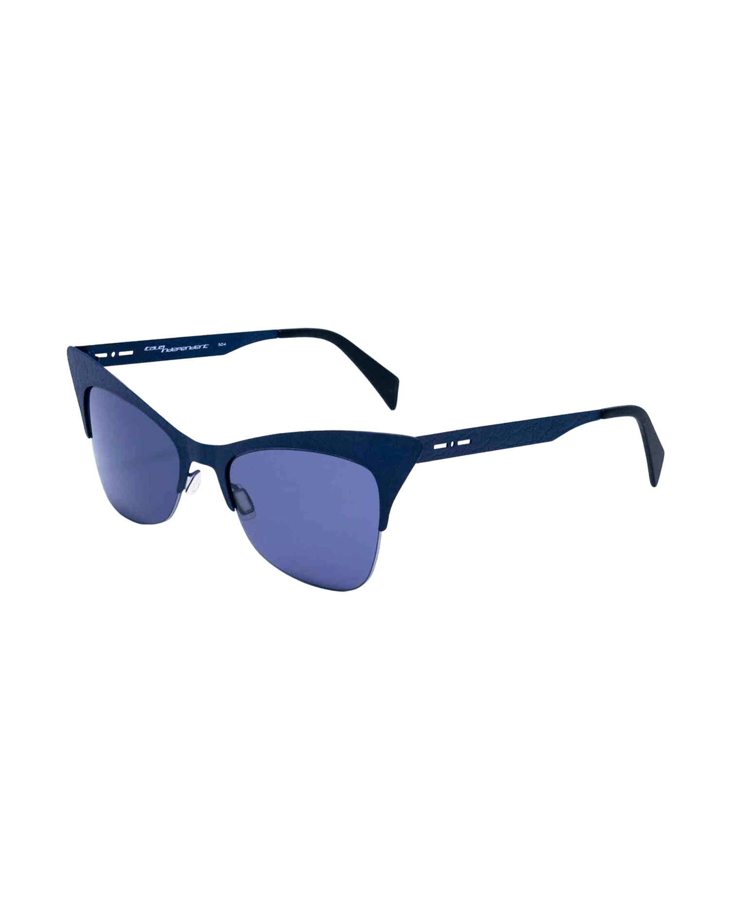 Italia Independent Blue Metal Sunglasses Glam Steals