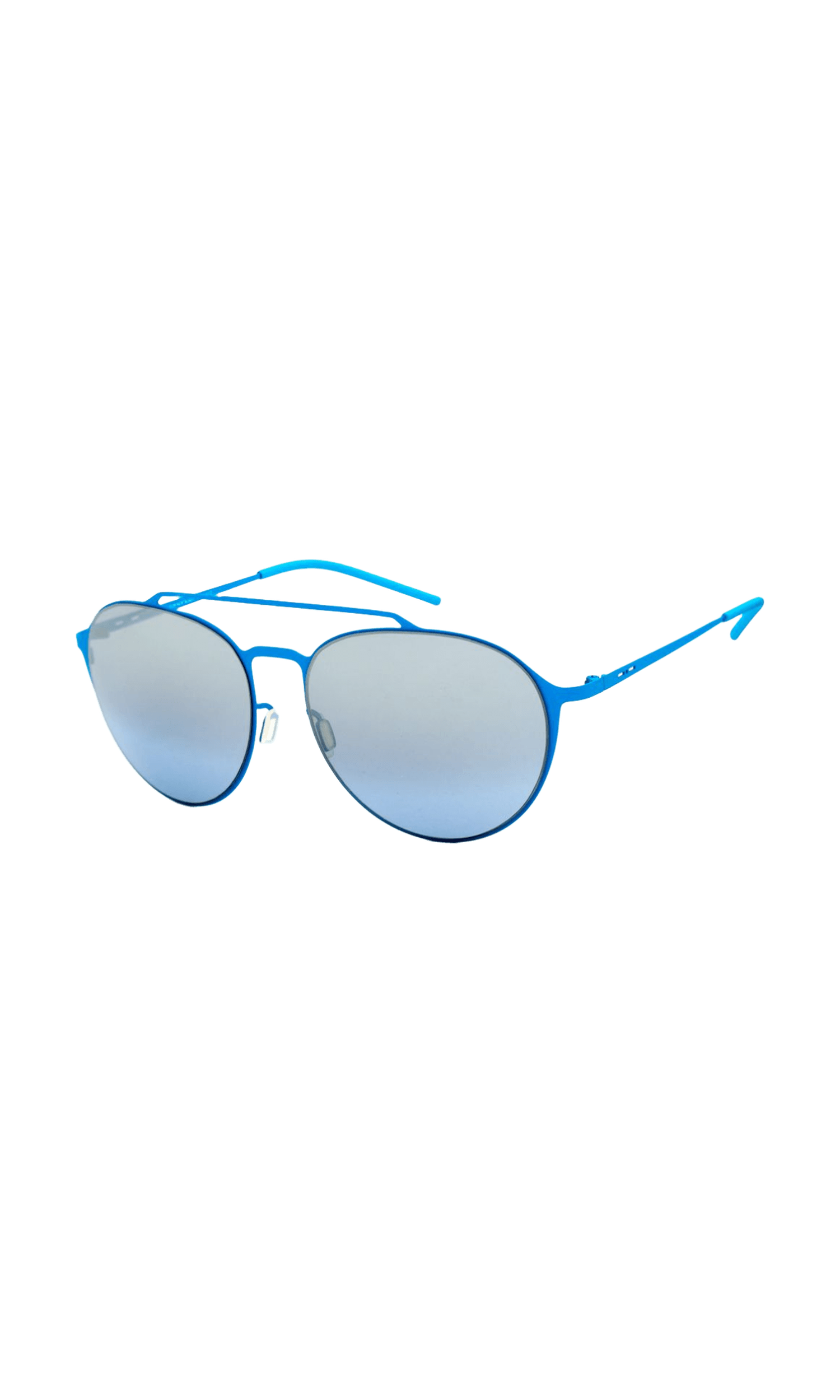 Italia Independent Blue Metal Sunglasses Glam Steals