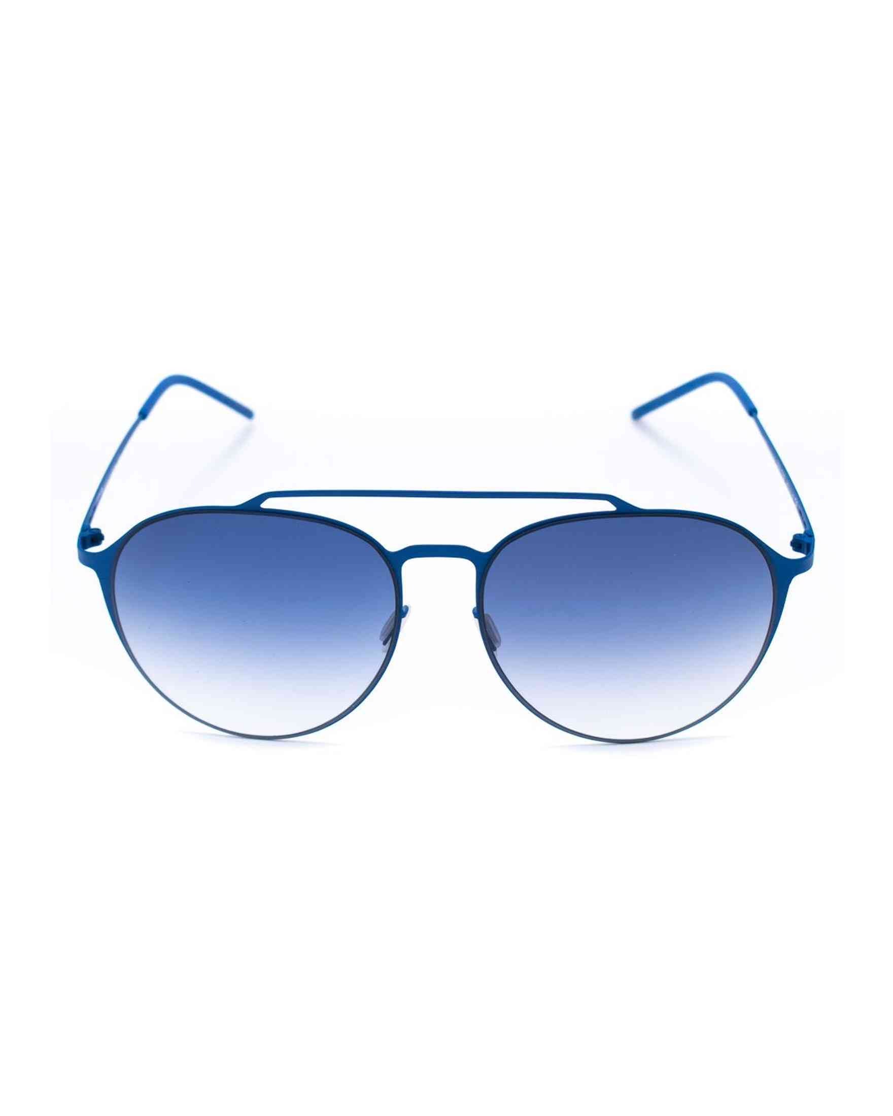 Italia Independent Blue Metal Sunglasses Glam Steals
