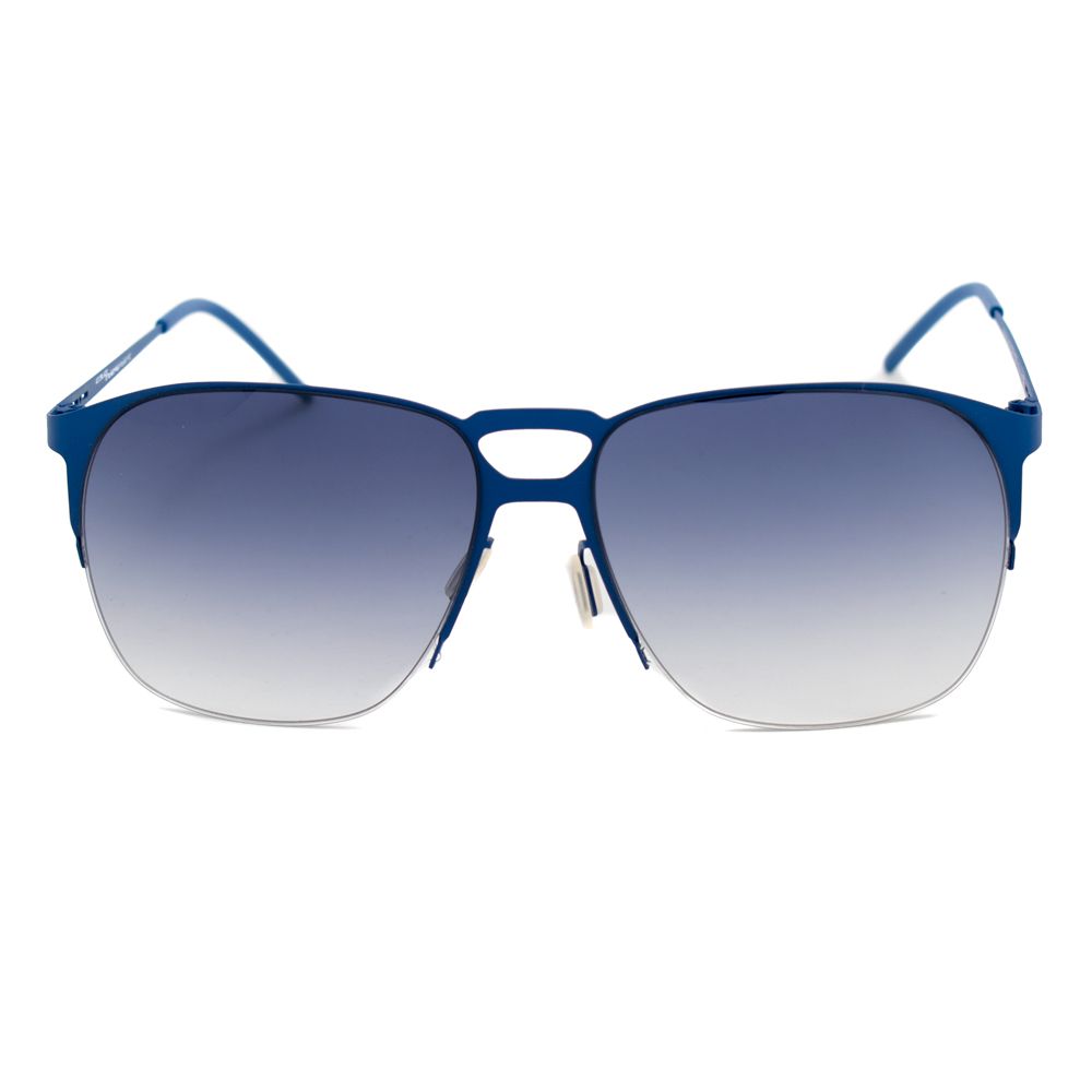 Italia Independent Blue Metal Sunglasses Glam Steals