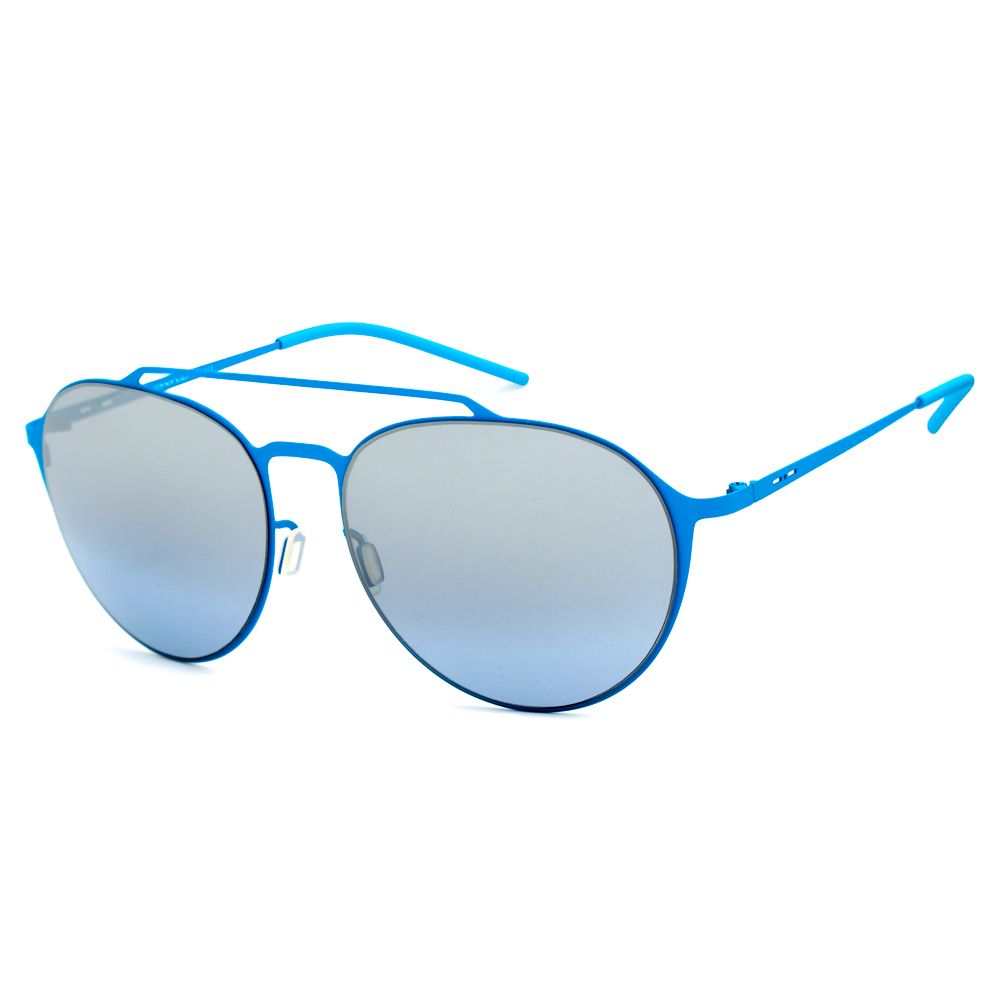 Italia Independent Blue Metal Sunglasses Glam Steals
