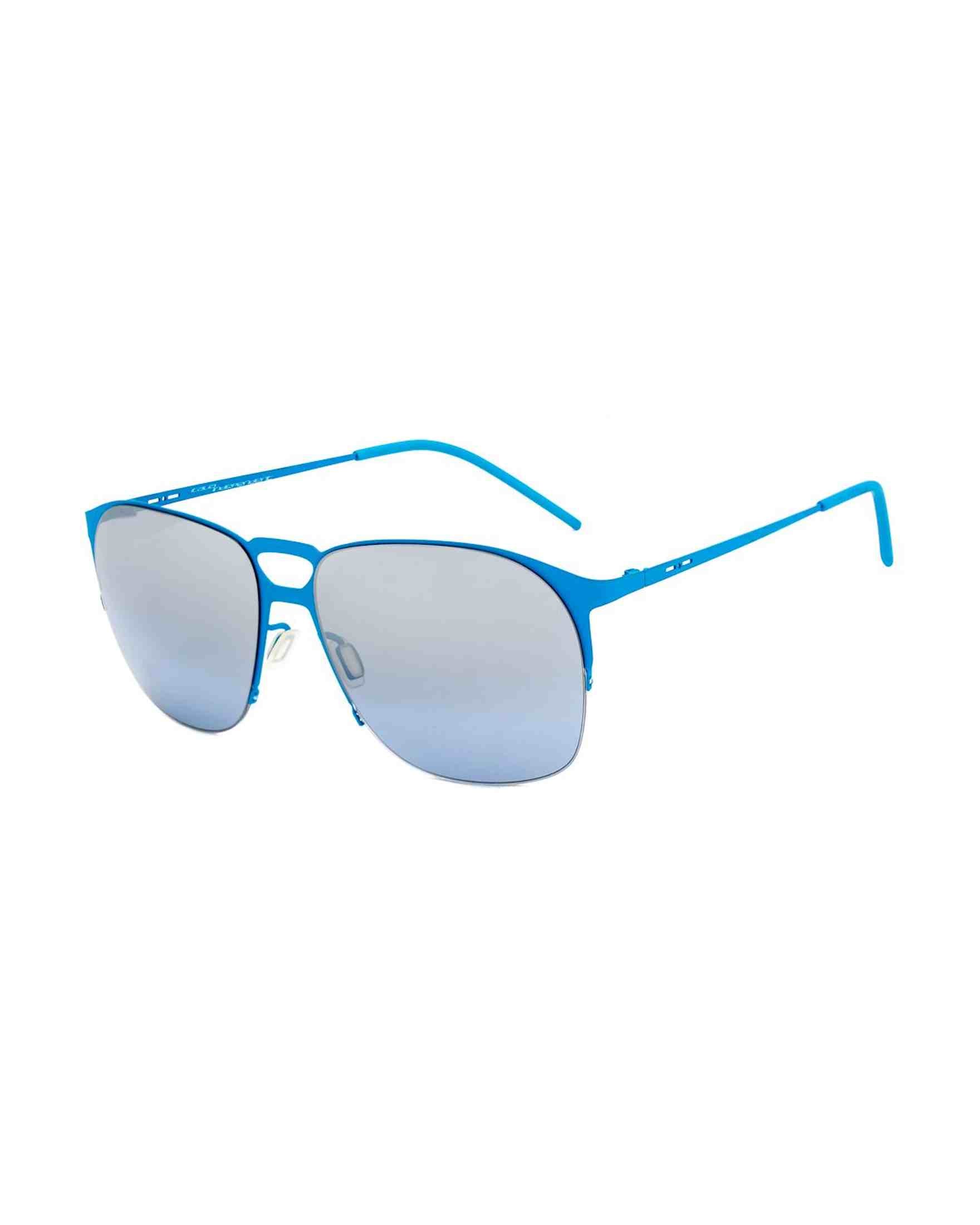 Italia Independent Blue Metal Sunglasses Glam Steals