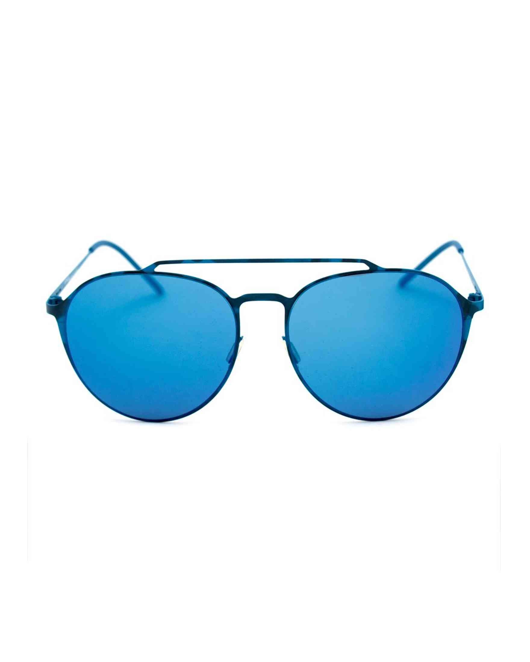 Italia Independent Blue Metal Sunglasses Glam Steals