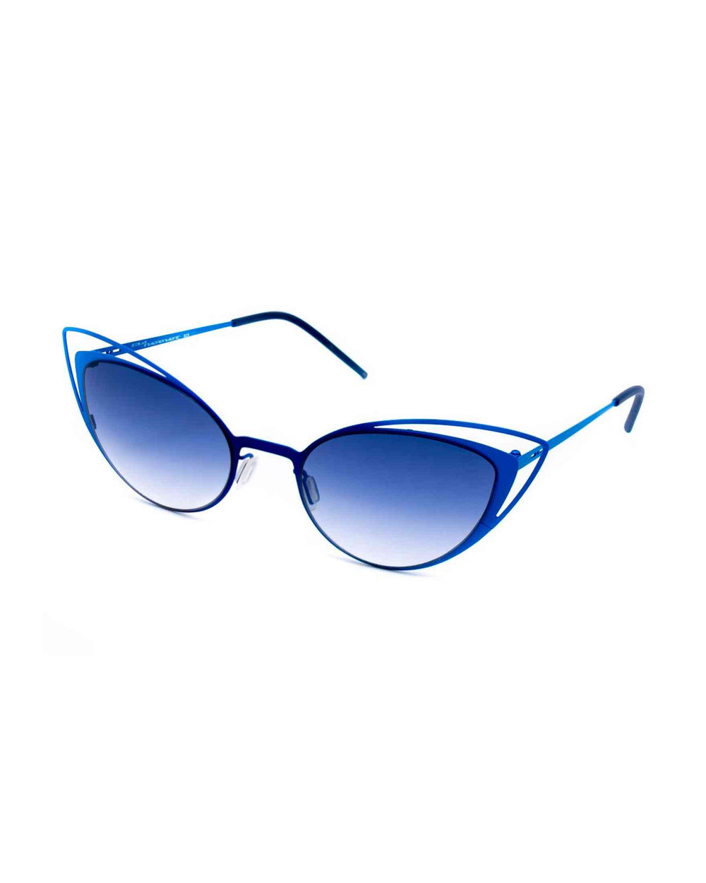 Italia Independent Blue Metal Sunglasses Glam Steals