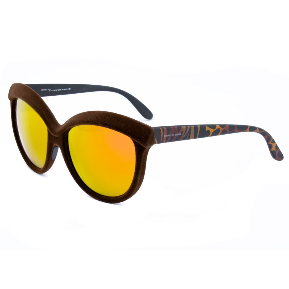 Italia Independent Brown Acetate Sunglasses Glam Steals