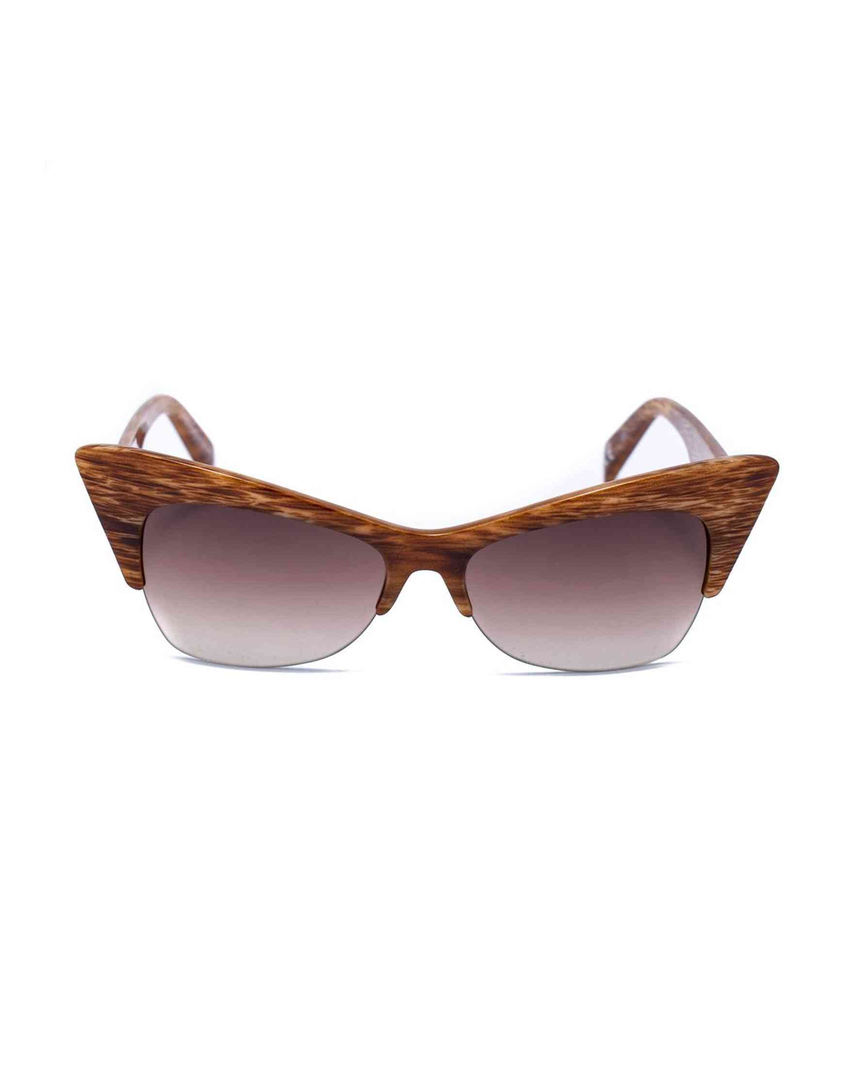 Italia Independent Brown Acetate Sunglasses Glam Steals