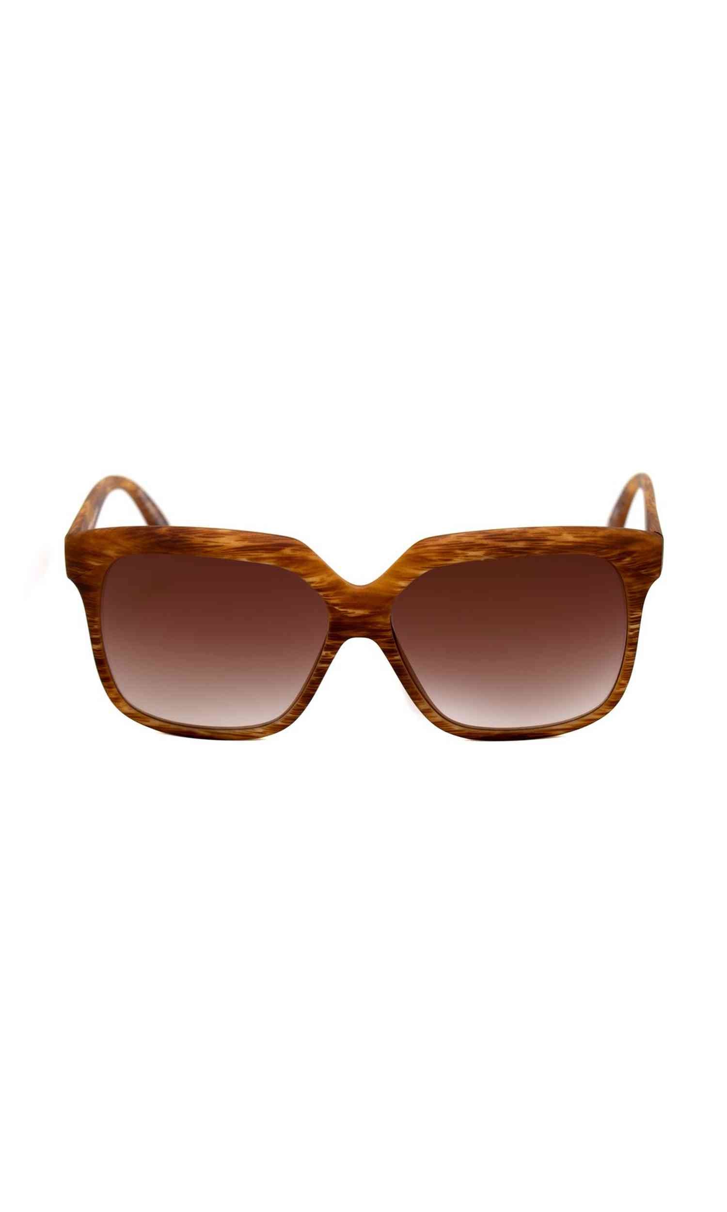 Italia Independent Brown Acetate Sunglasses Glam Steals