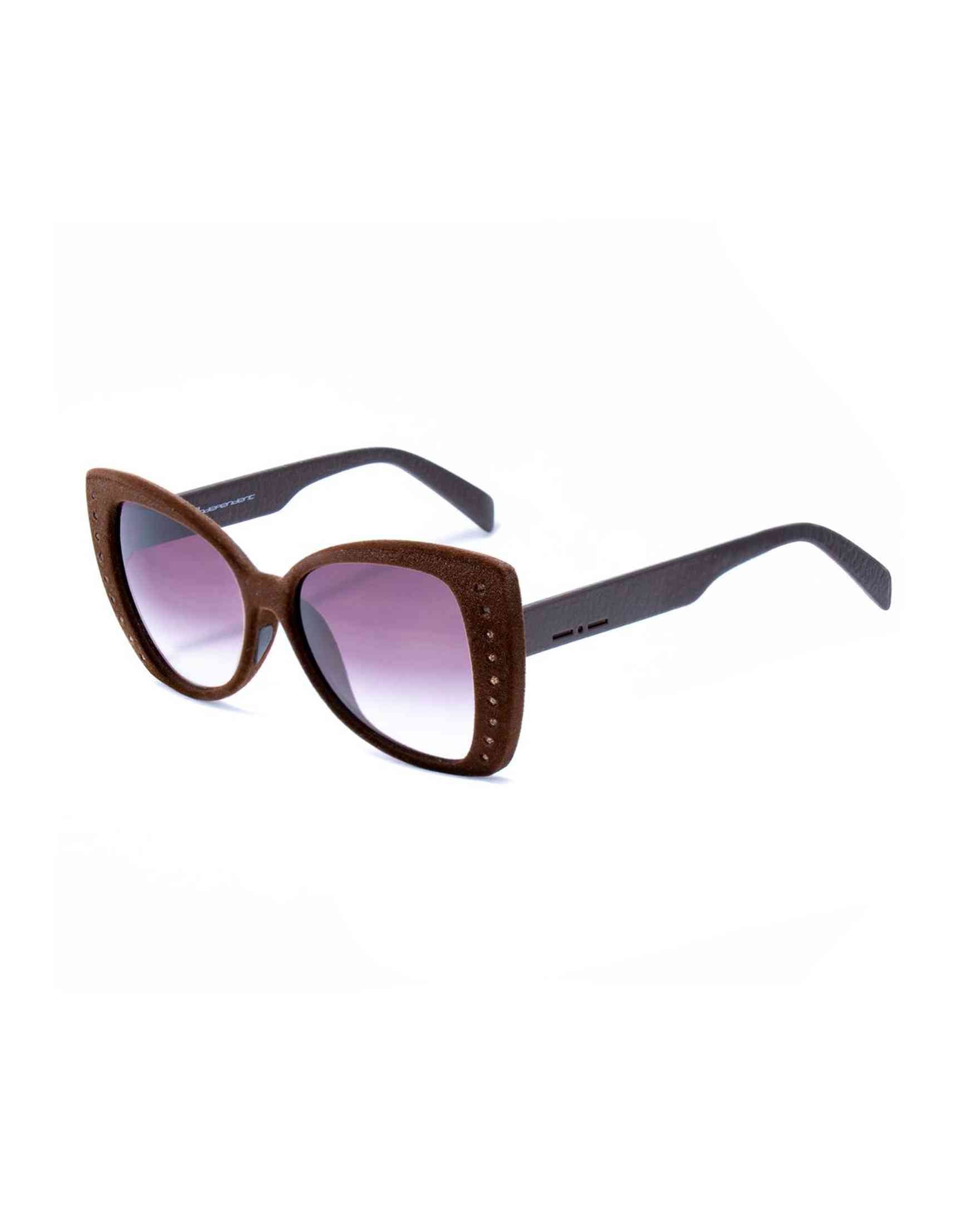 Italia Independent Brown Acetate Sunglasses Glam Steals