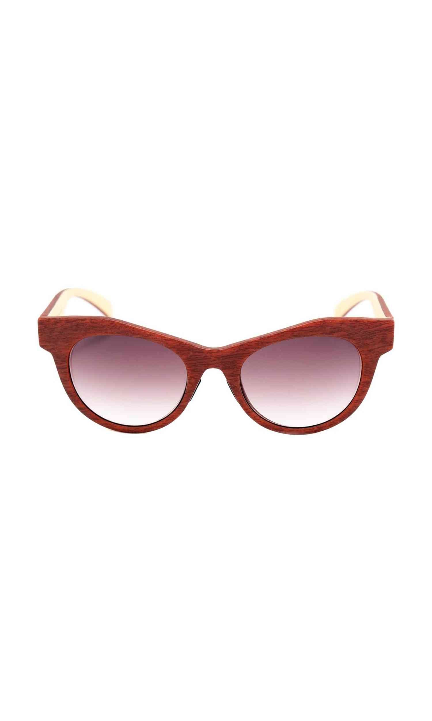 Italia Independent Brown Acetate Sunglasses Glam Steals