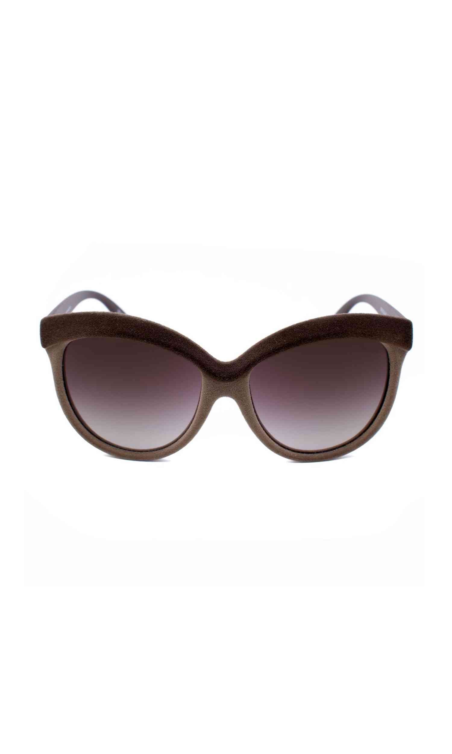 Italia Independent Brown Acetate Sunglasses Glam Steals